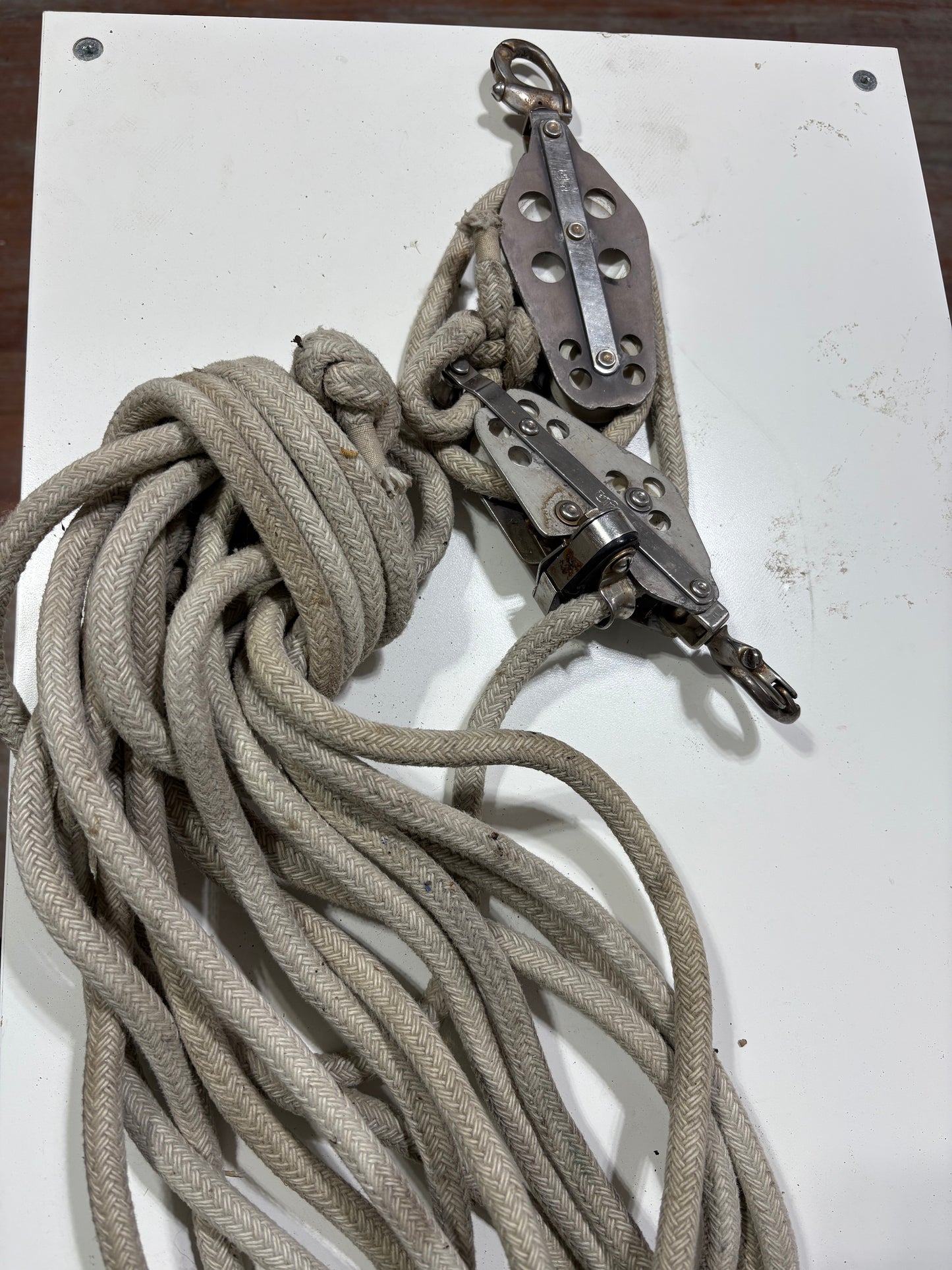 Schaefer Boom Vang 33' Line - 7/16" Diameter