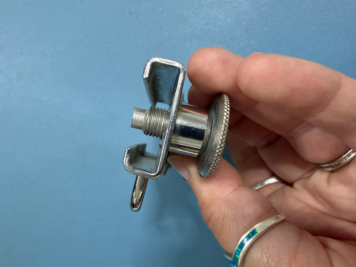 Reefing 1" Track Car Block - 2" Sheave x 3/8" Line