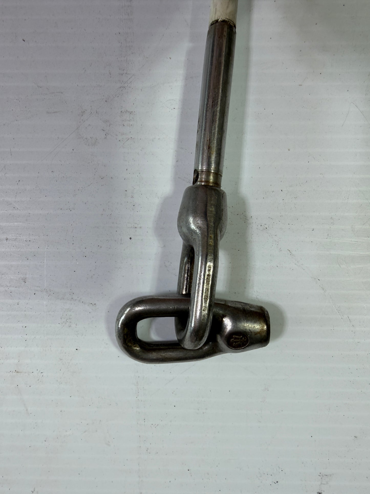Bronze Pelican Hook With Gate - 18" Long