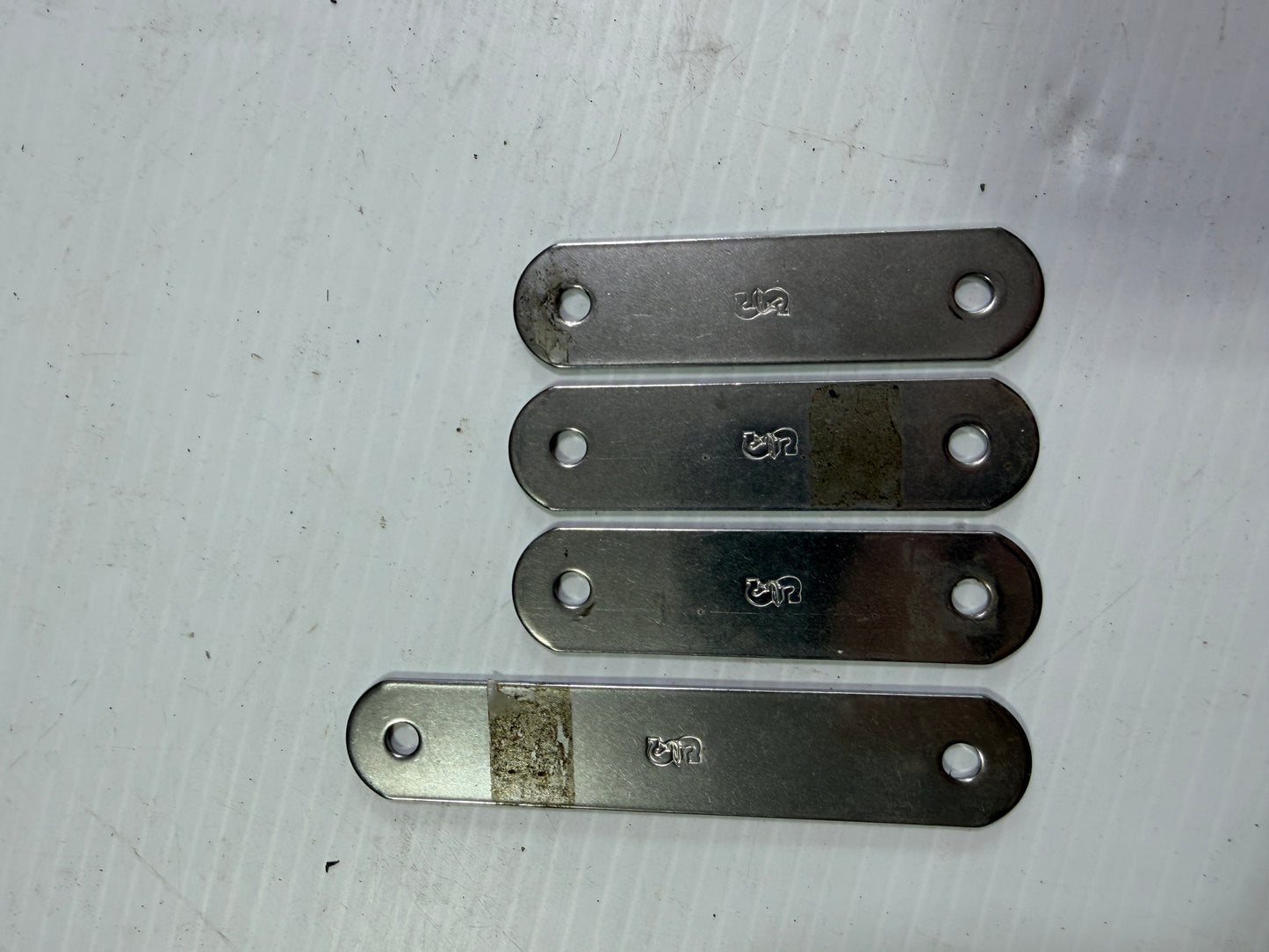 Lot of 4 Schaefer Plates - 3/4" Width
