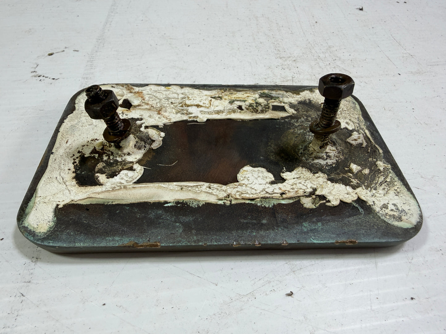 Solid Bronze "Discovery" Builders Plate - Camper Nicholsons Boat