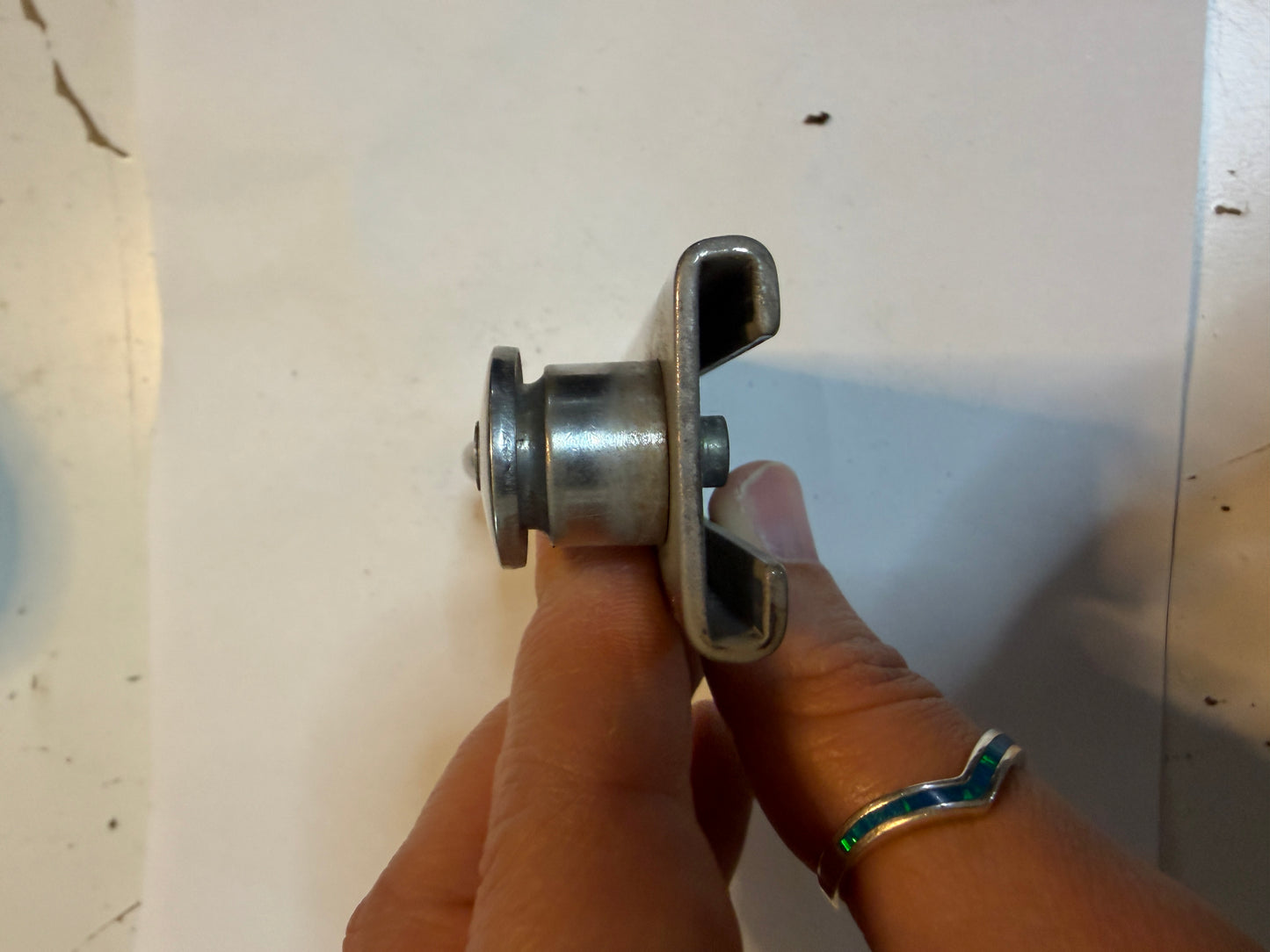 1" Stainless Steel Pull Top Track Car - 1/2" Eye