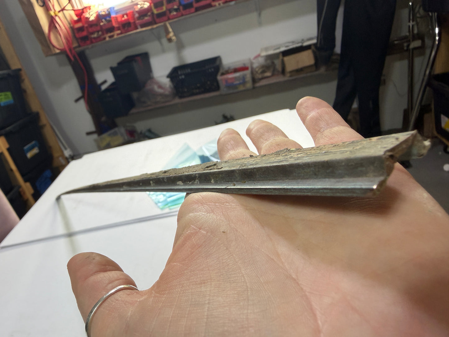 1" Bronze T Track - 90" Long