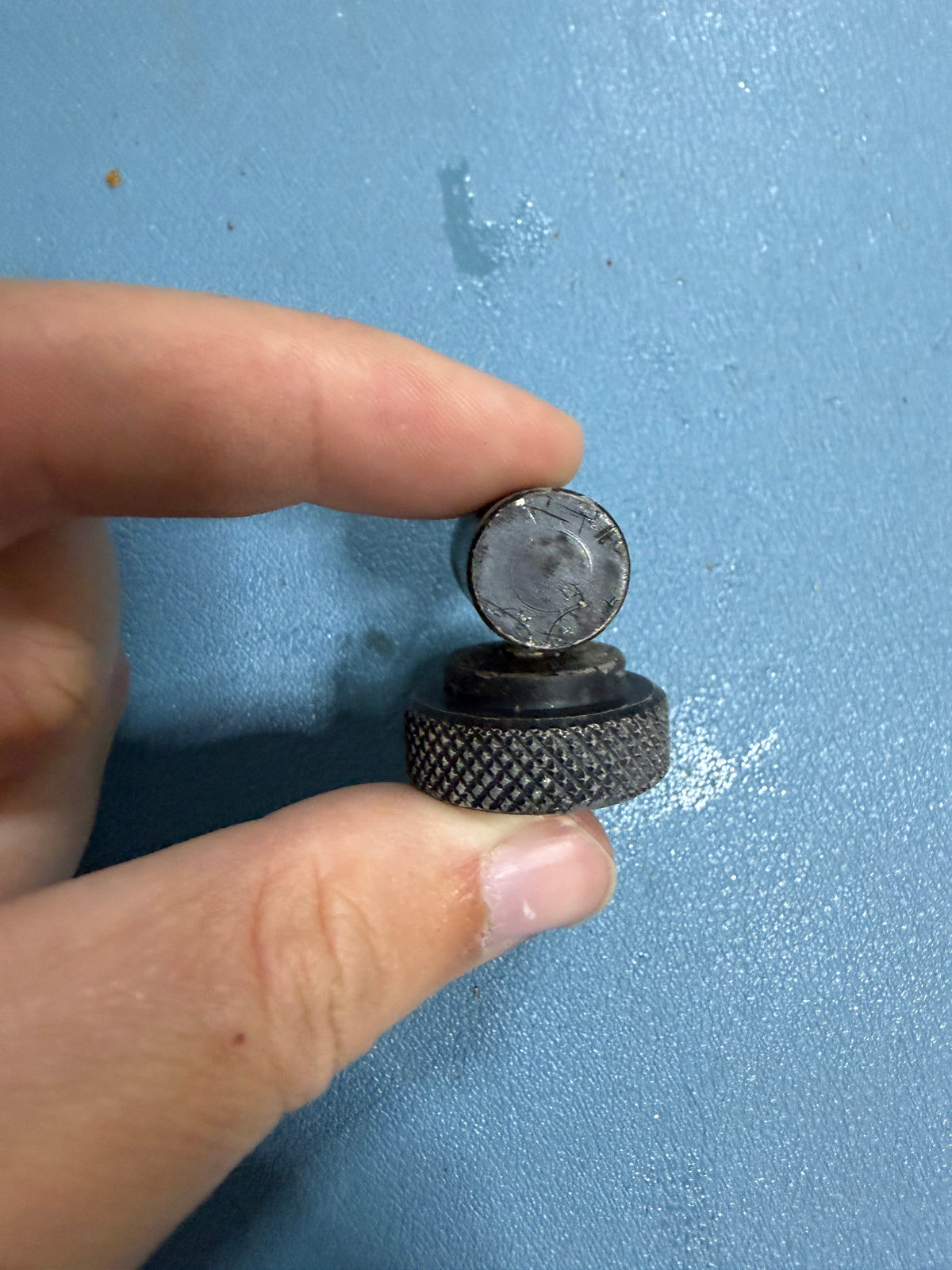1" Diameter - 1/2" Diameter Slug Slide / Track End Stop