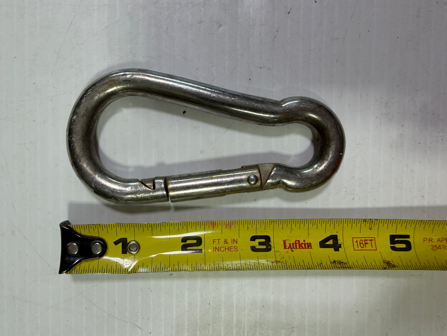 Stainless Steel Carabiner - 9/16" Diameter Eye