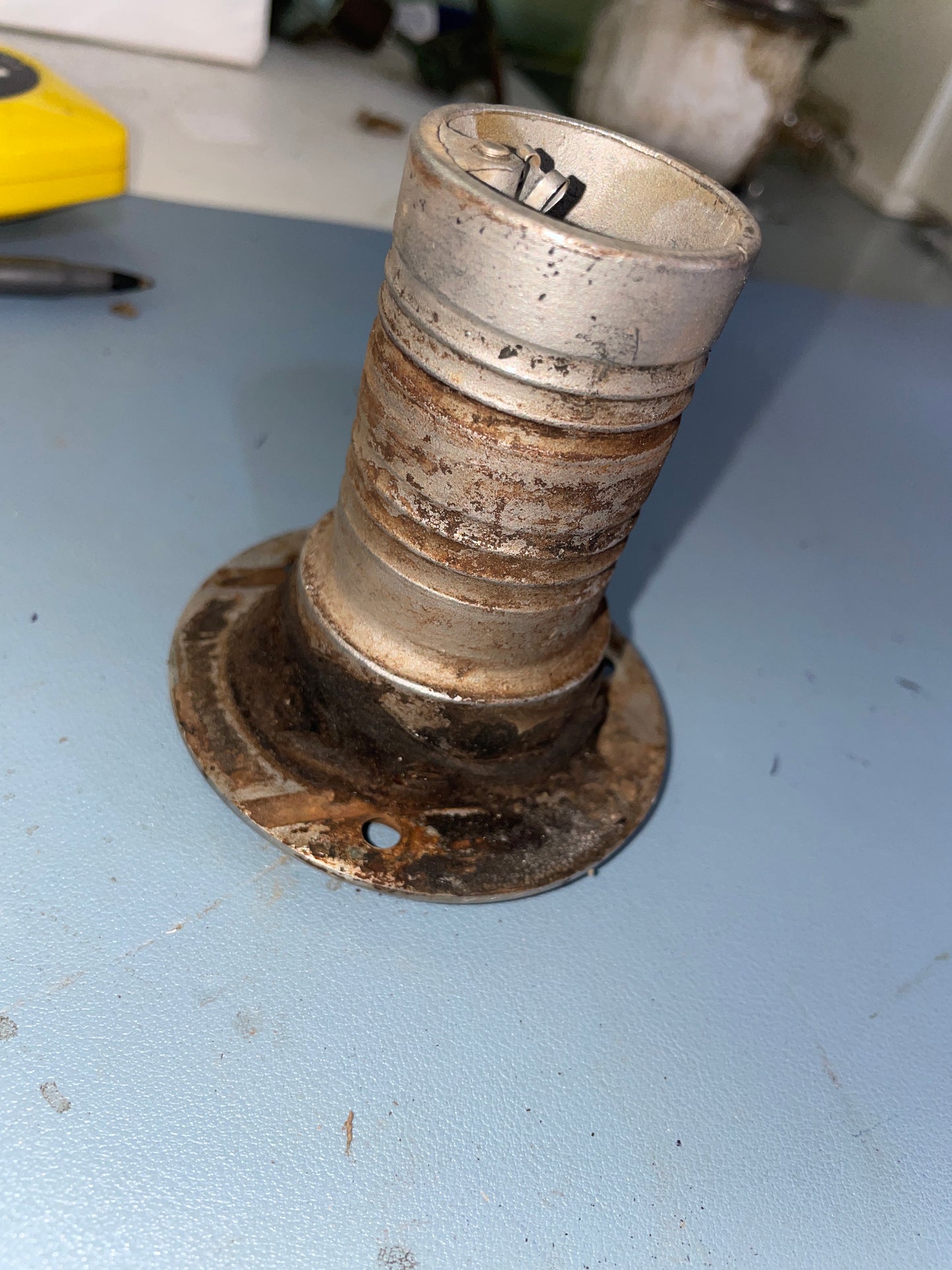 Stainless Steel Diesel Deck Plug / Cap / Deck Fill Plate - 1 1/2" Diameter
