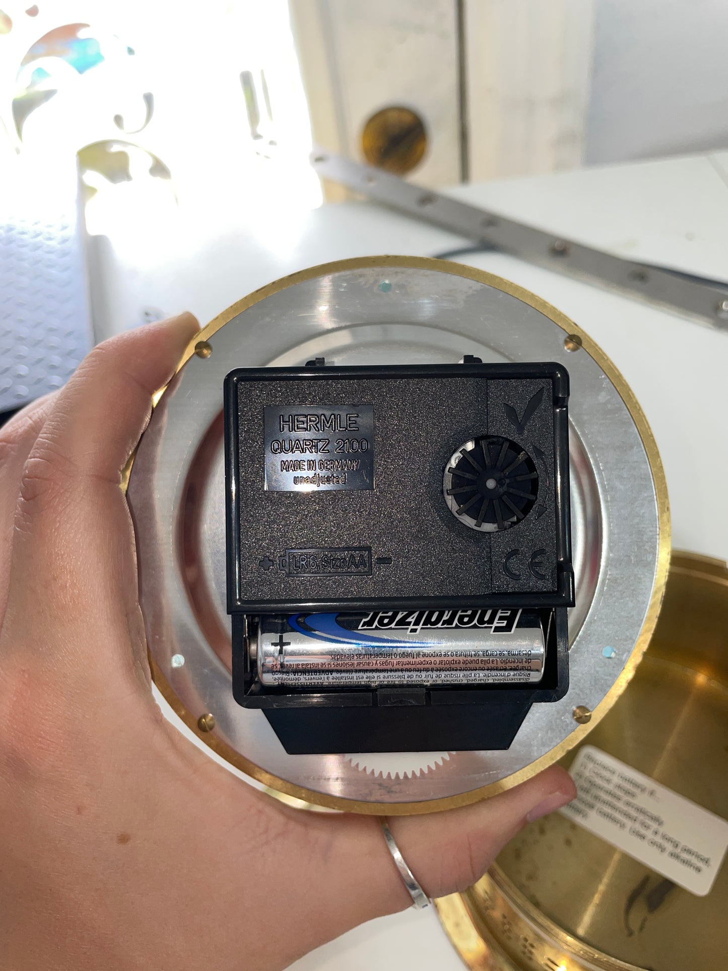 Weems & Plath Clock - High / Low Tide - WORKS