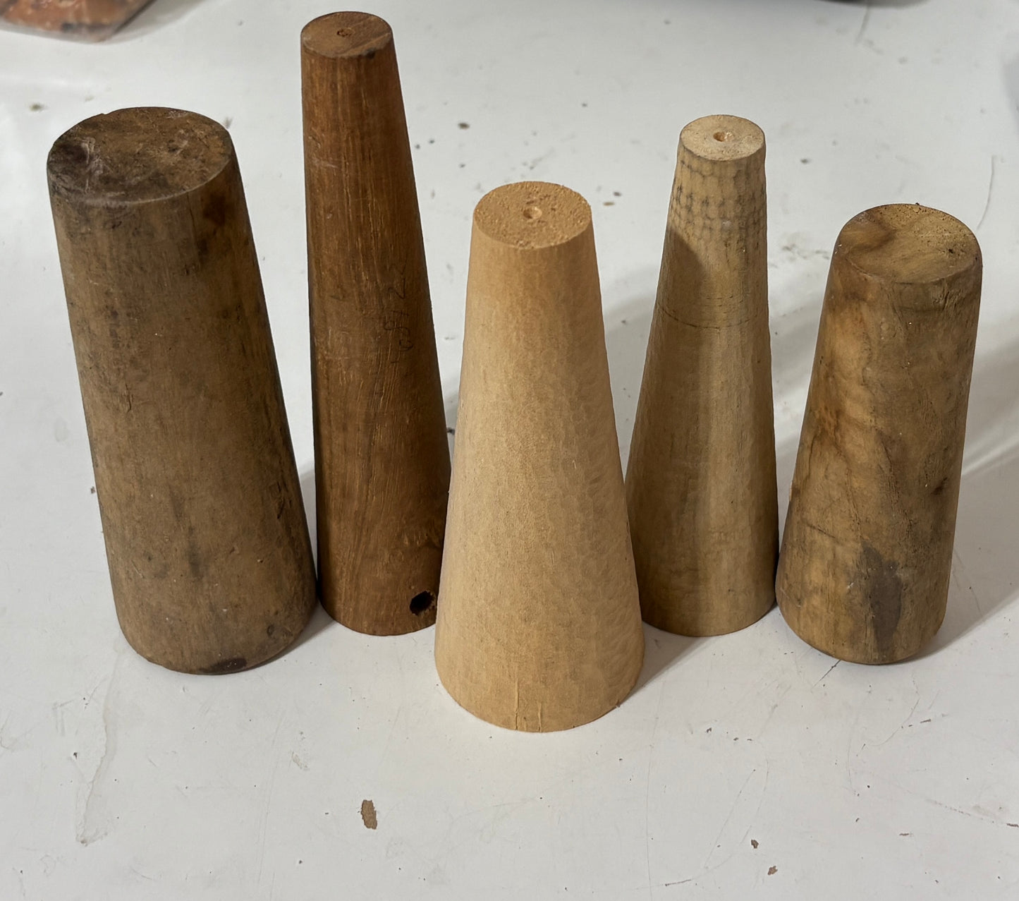 Seacock Wooden Plugs Assorted Sizes LOT5
