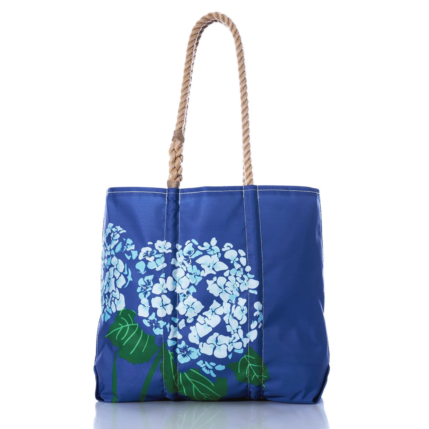 Sea Bags Harbor Blue Hydrangea Medium Tote