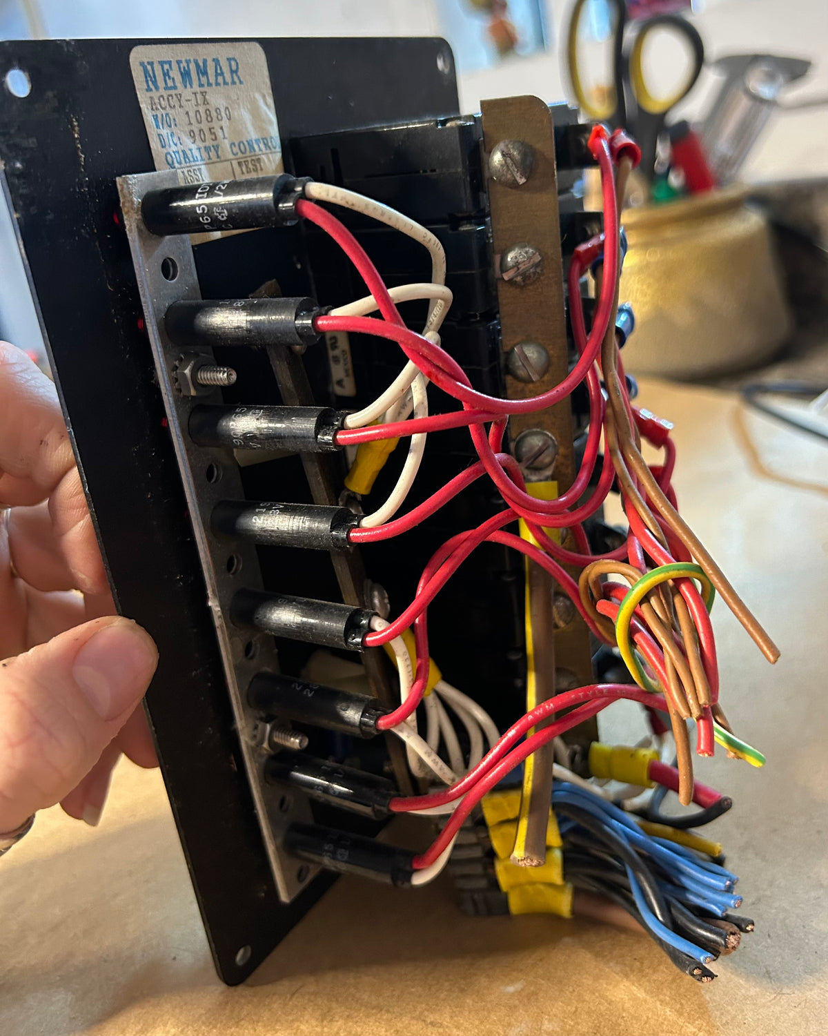 Newmar Electrical Switch Panel