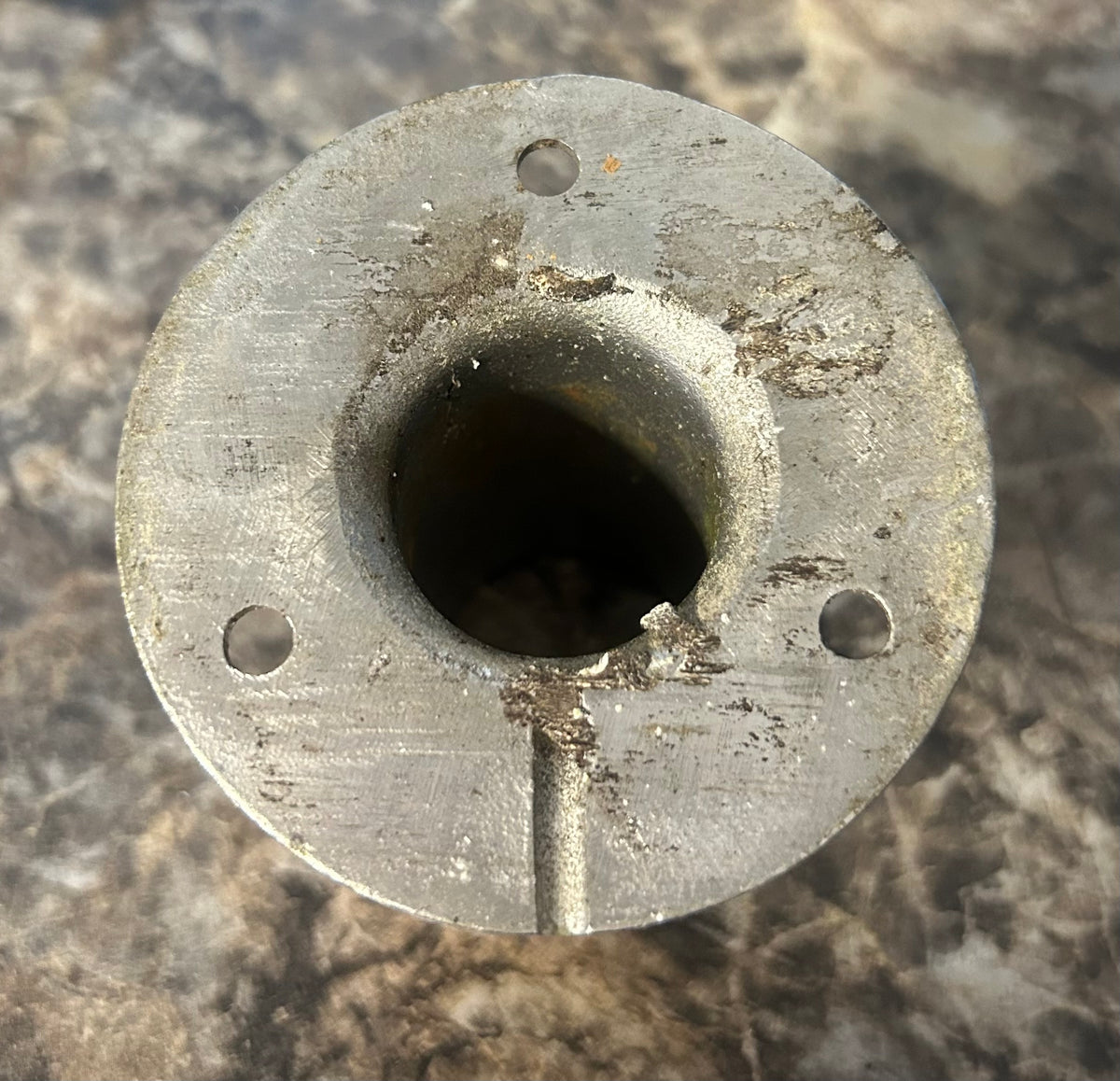 Stainless Steel Stanchion Base 2 5/8”