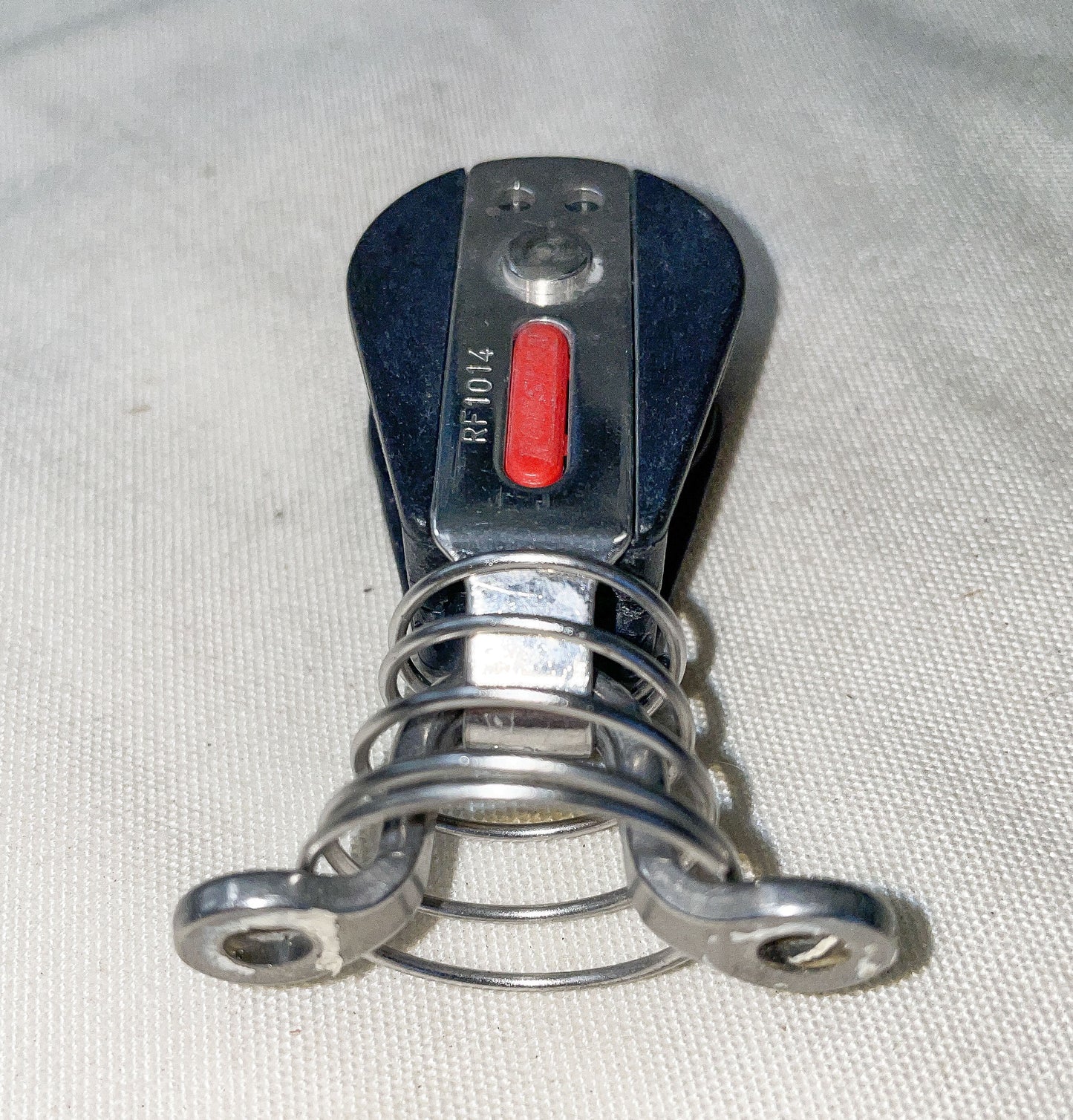 Ronstan Spring Block 1 1/8” Sheave (1/4” Line) - NEW
