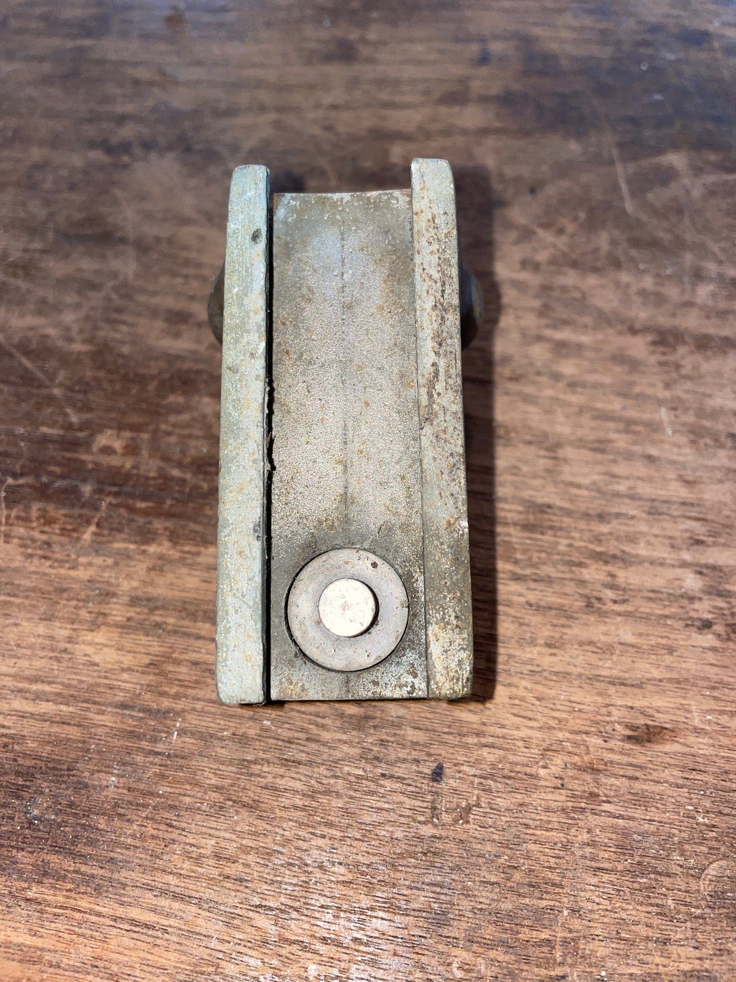 1" Bronze Mast Ring / Spinnaker Track Car - 1" Eye Diameter