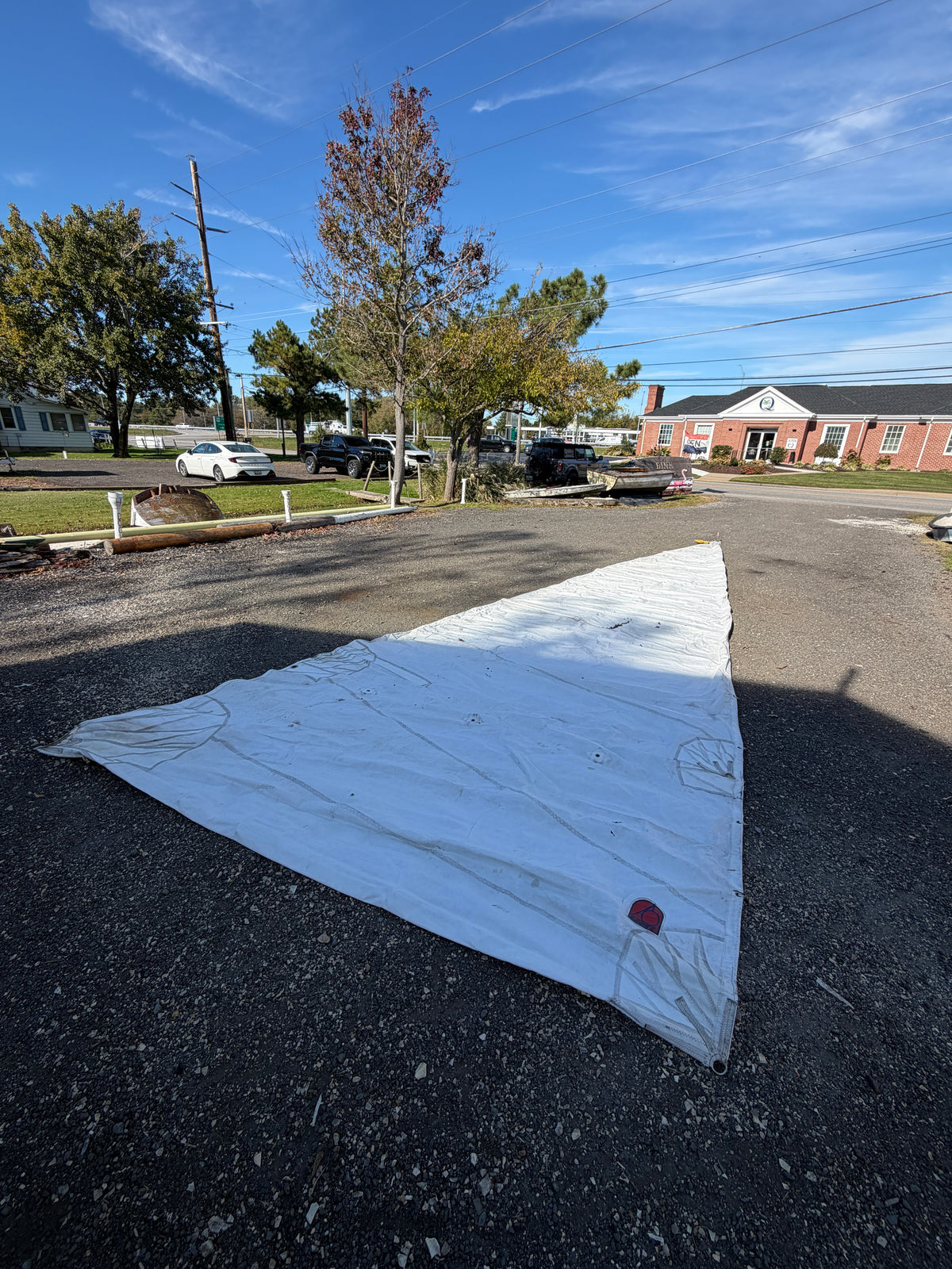 Islander 30 Main Sail - 32’ (3/4” Bronze Sail Slides) x 33’10” x 11’3”