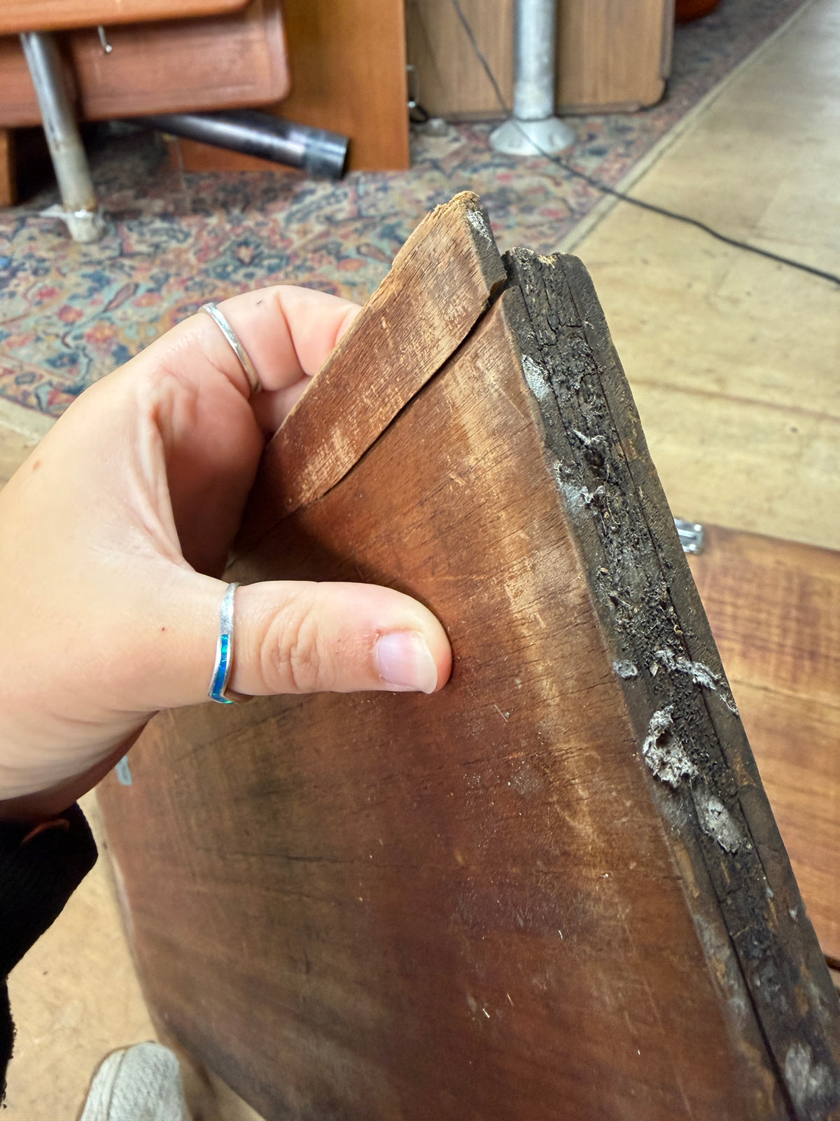 Set of 3 Teak Companionway Boards -- #25