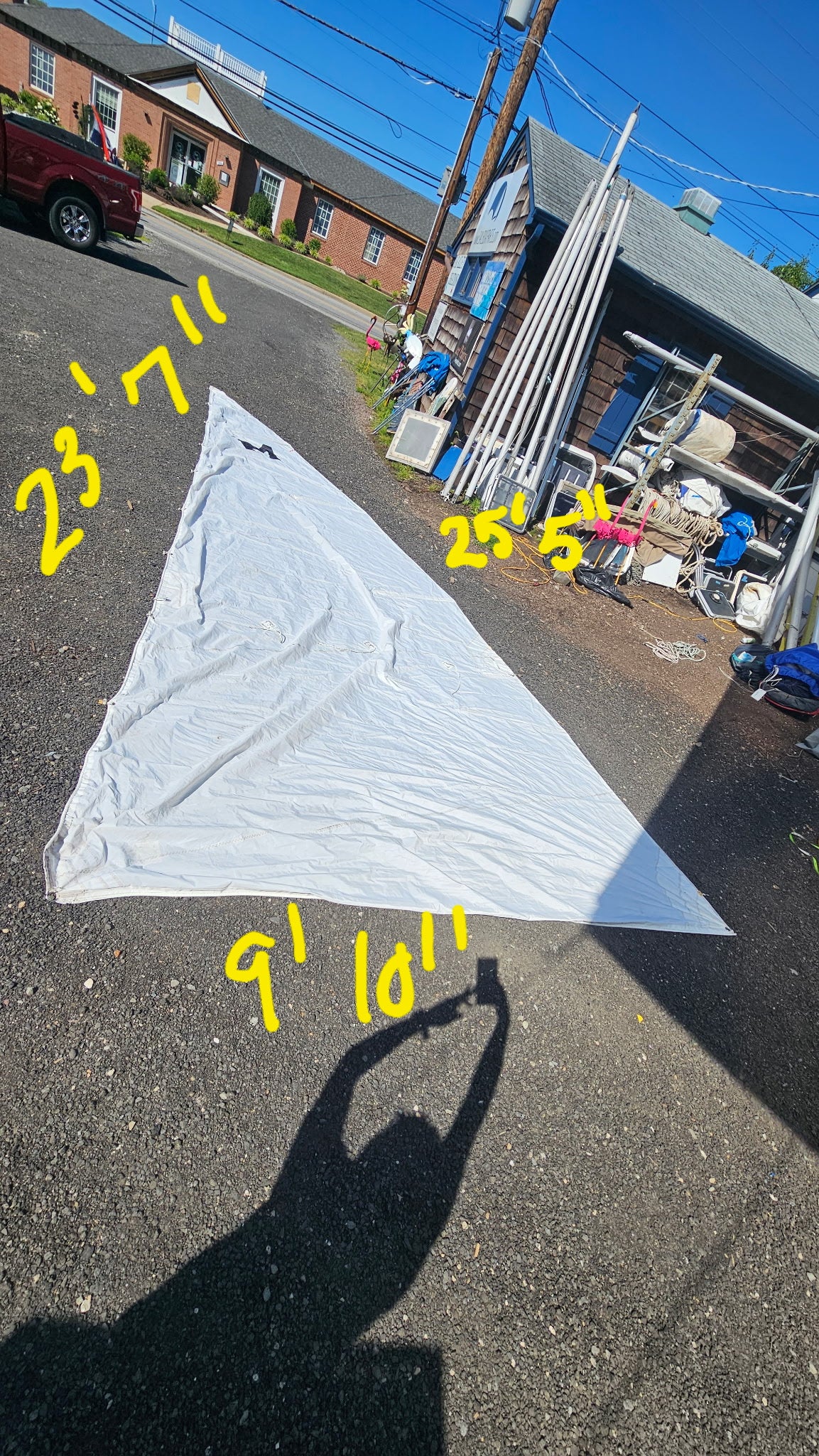MacGregor 26X Main Sail - 25'5" Leech x 23'7" Luff x 9'10" Foot