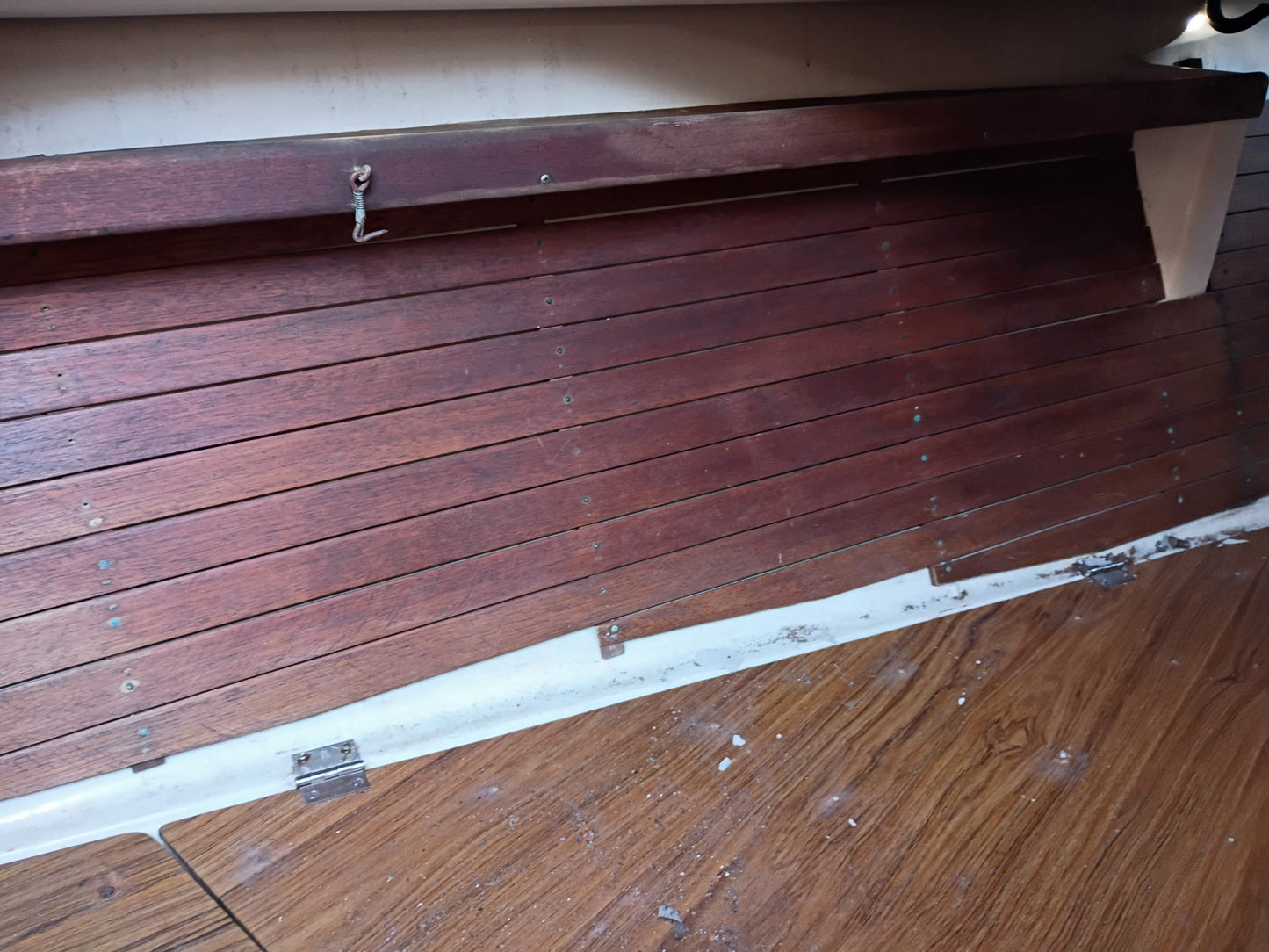 Teak Side Walls from the Seafarer 31 MKI Yawl