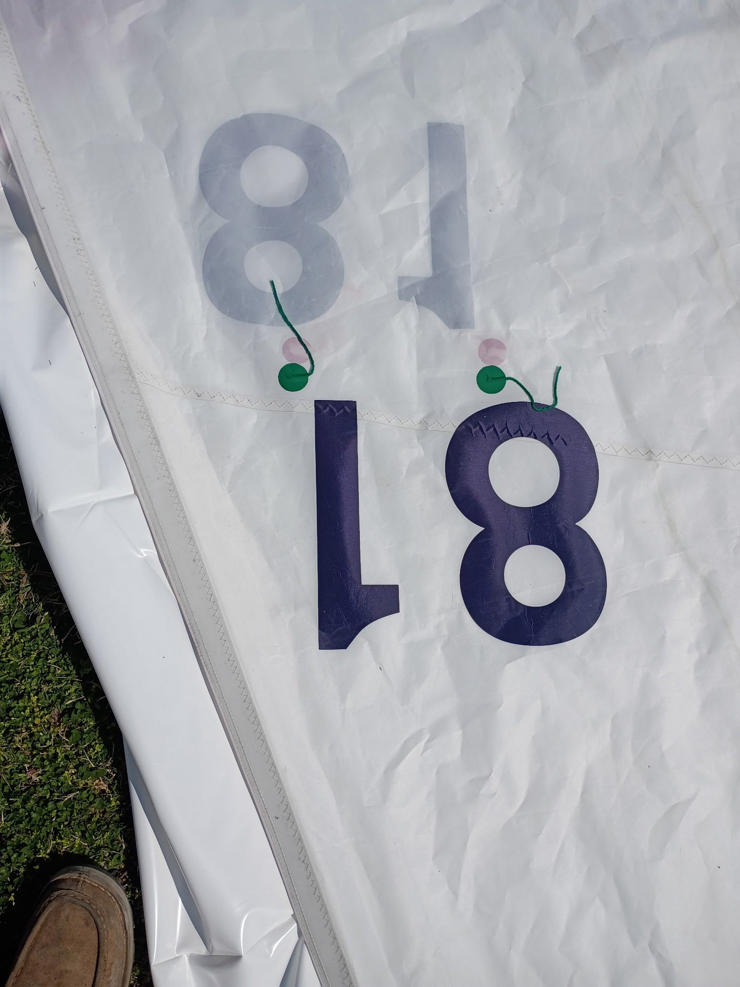 Morgan 22 Smaller Jib Sail - 23'4" x 21'7" x 10'
