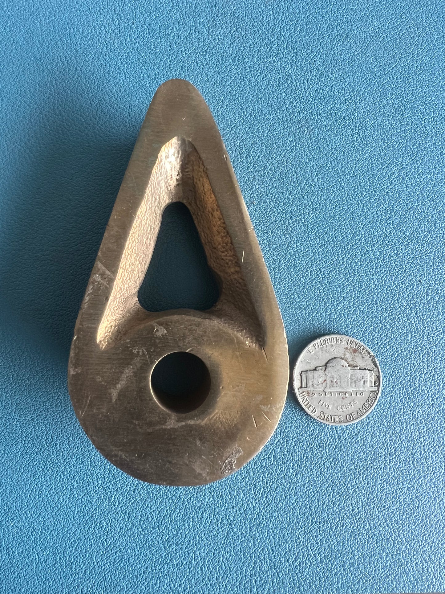 Bronze Solid Body Rigging Thimble  1/2" 