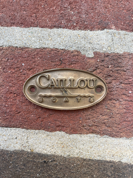 Caillou Boats Plate