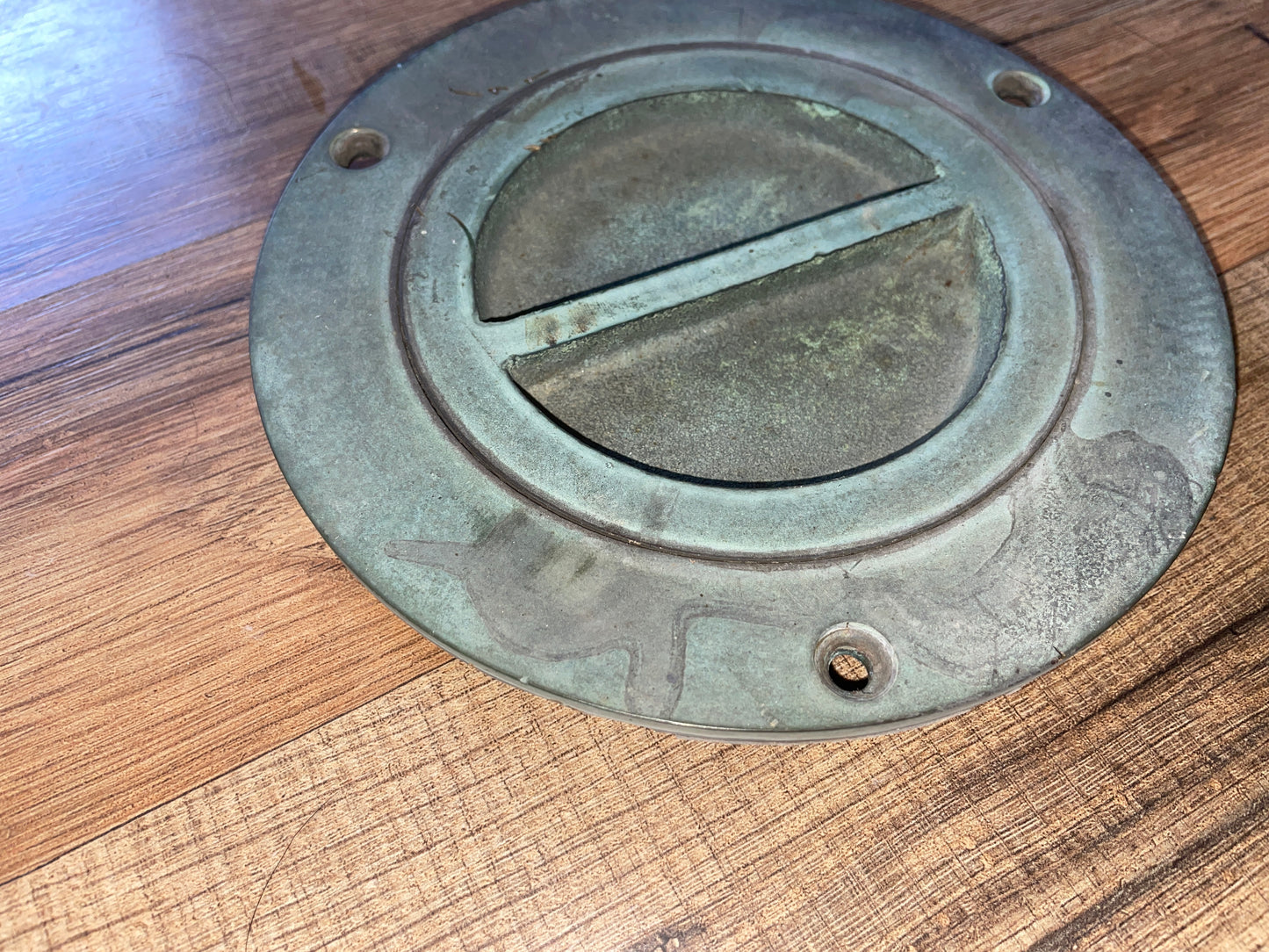 4 1/4” Solid Bronze Deck Plate - STUCK