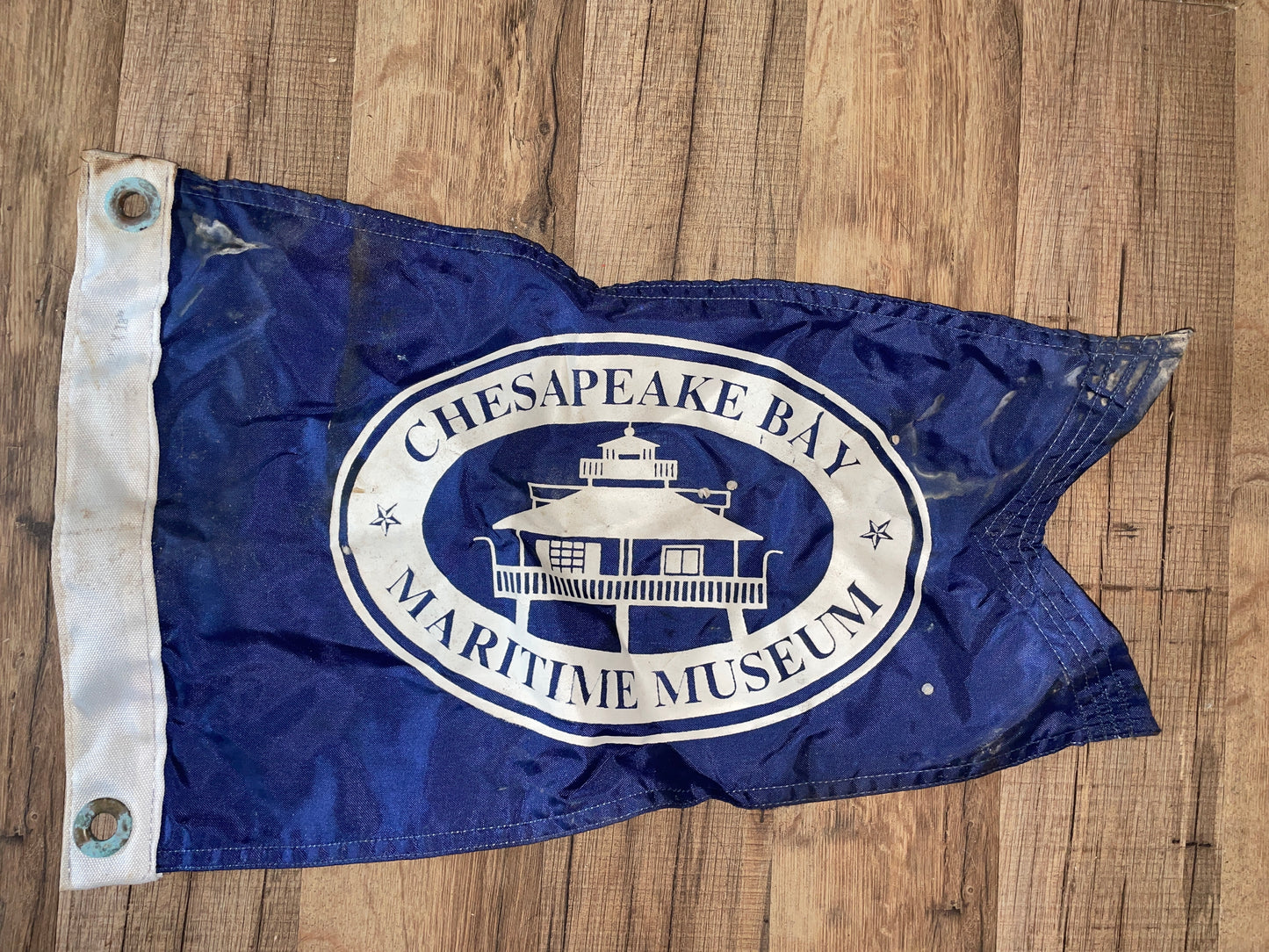 Vintage Chesapeake Bay Maritime Museum Flag