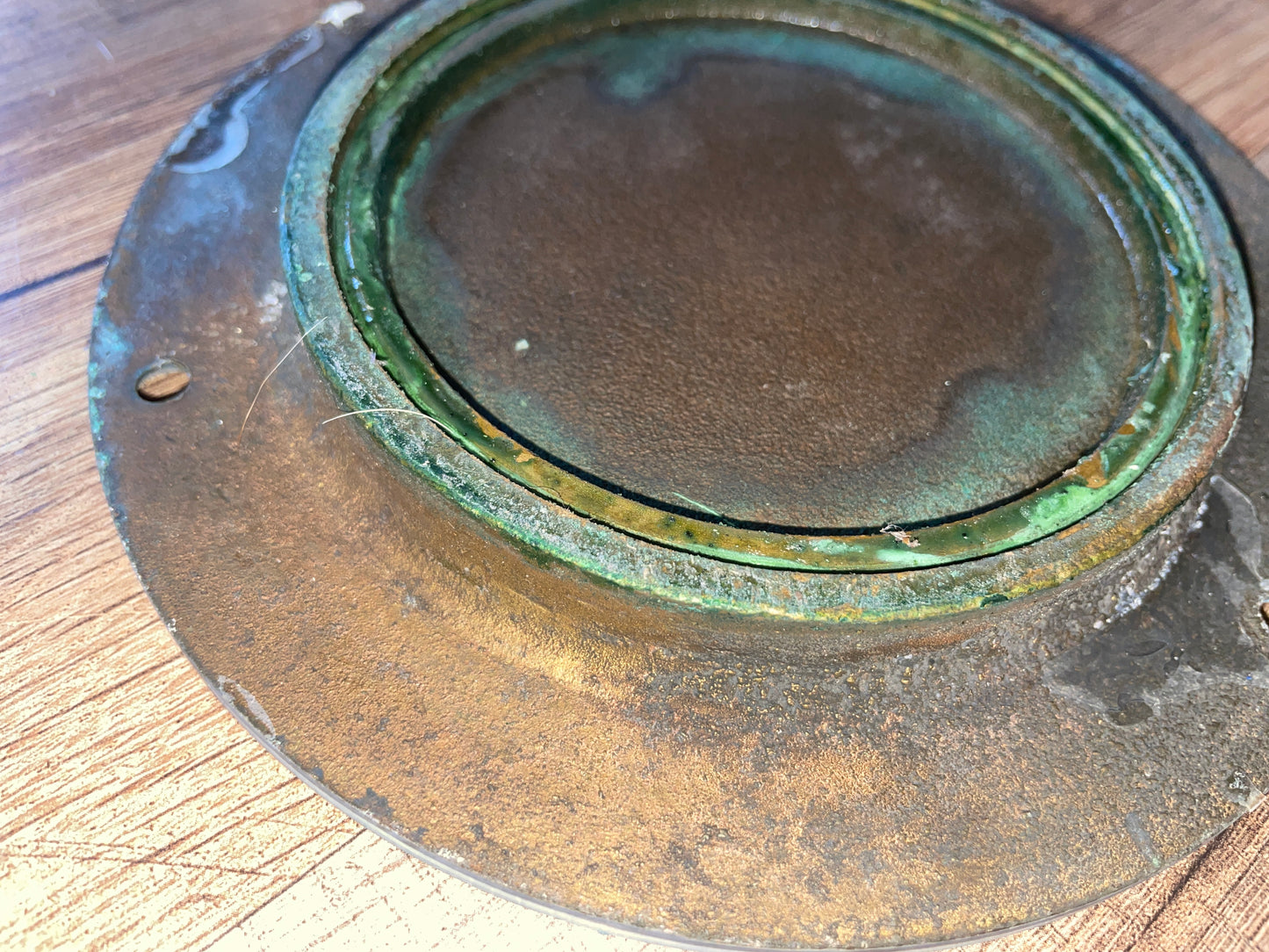 4 1/4” Solid Bronze Deck Plate - STUCK