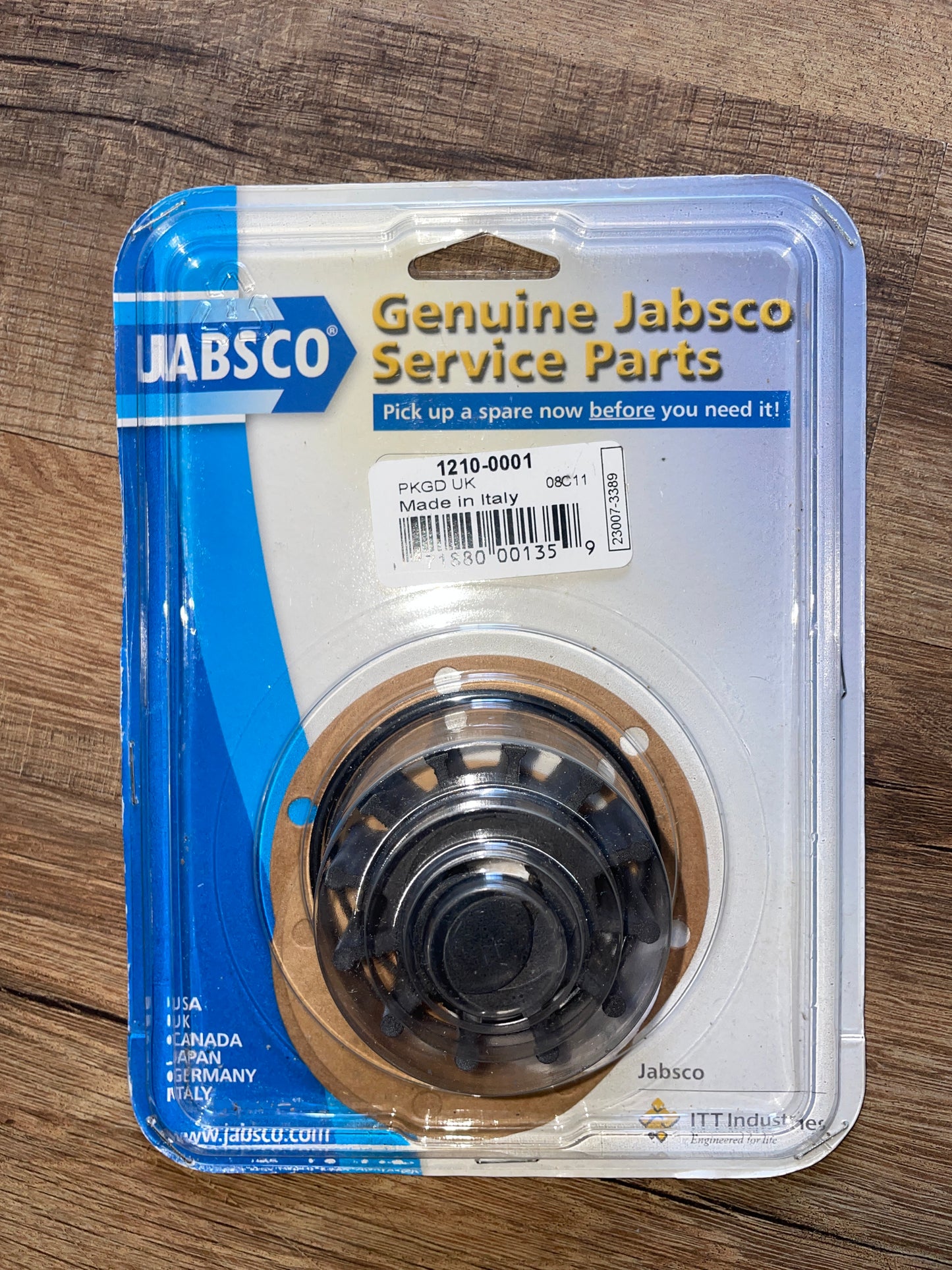 Jabsco Impeller 1210-001 NEW