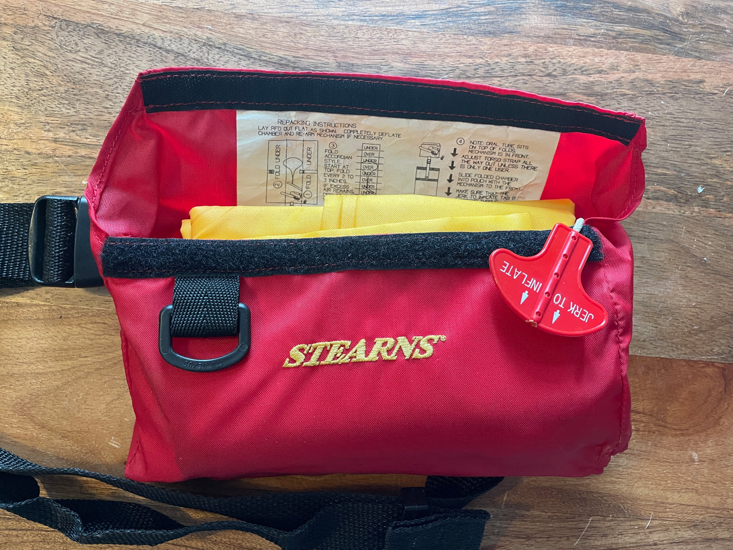 Stearn’s Inflatable Rescue Belt