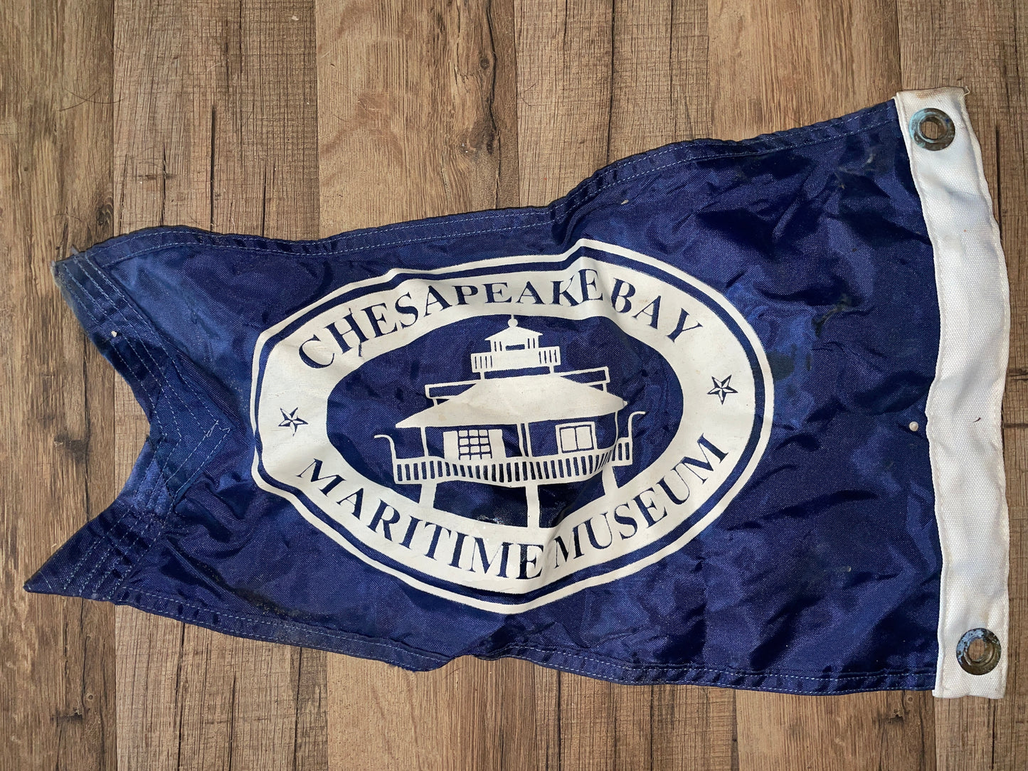 Vintage Chesapeake Bay Maritime Museum Flag