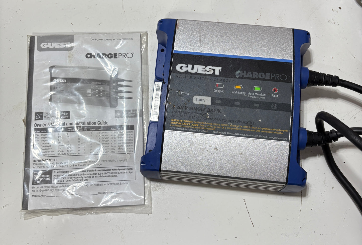 Guest Charge Pro 5, Single Bank Marine Charger
