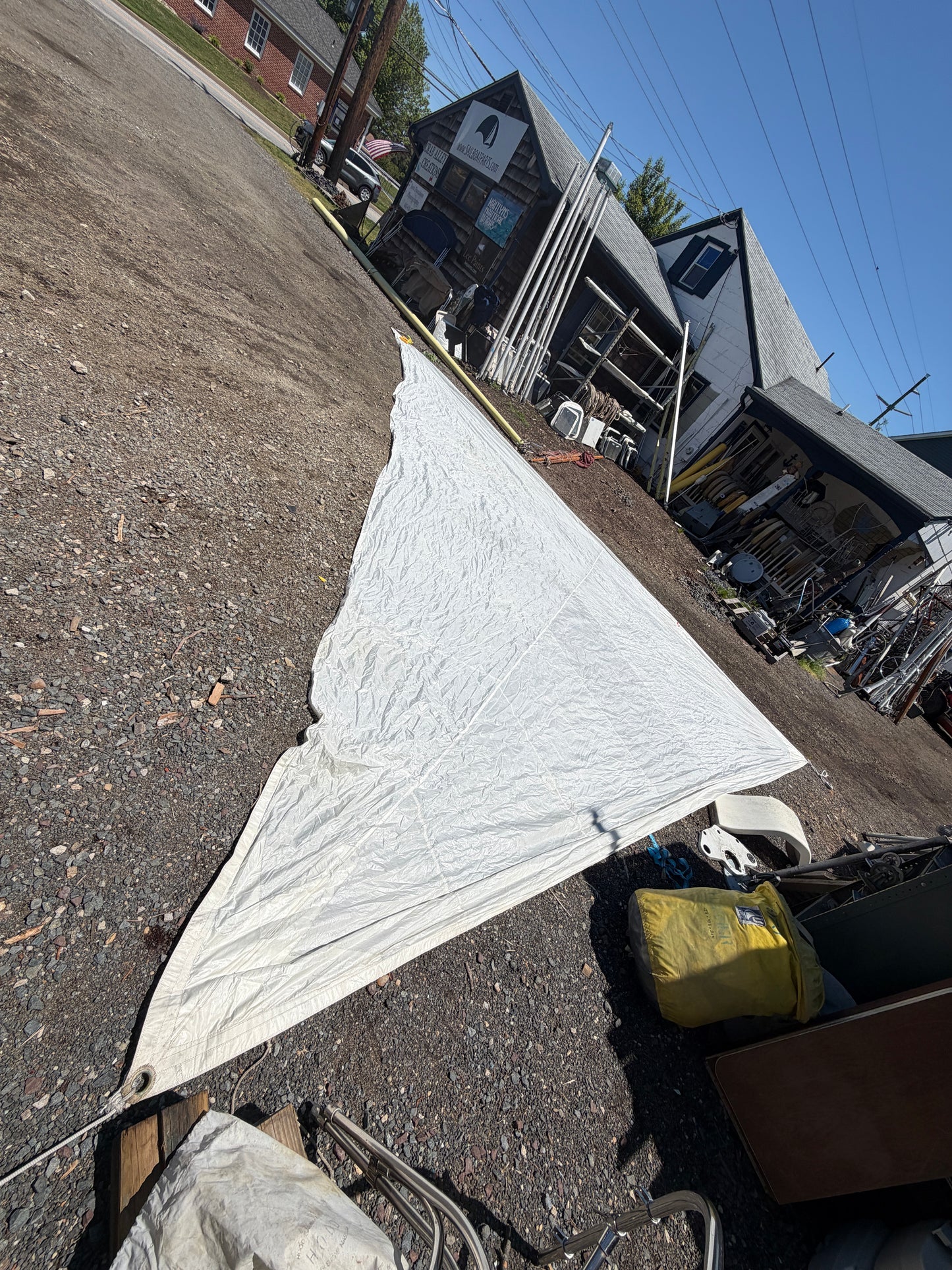 Hood Spinnaker Staysail - 31' x 27'4" x 20'