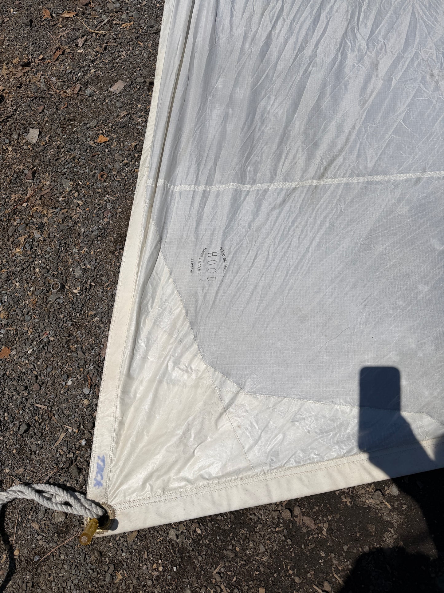 Hood Spinnaker Staysail - 31' x 27'4" x 20'