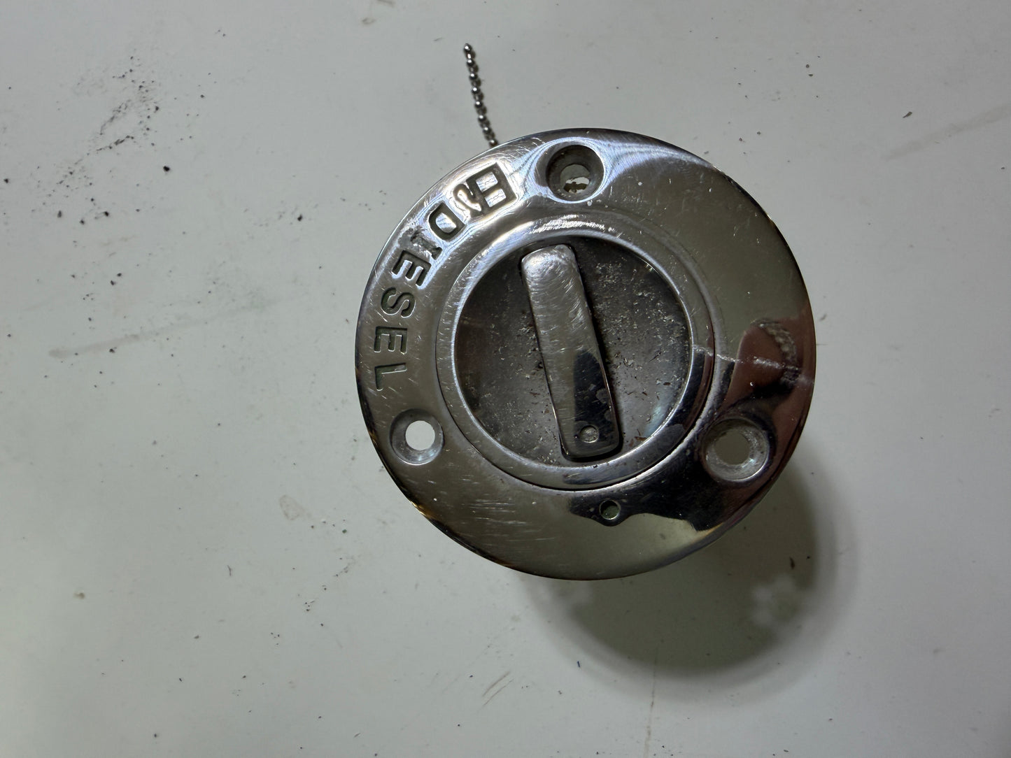 Stainless Steel Diesel Cap / Ply / Deck Fill Plate