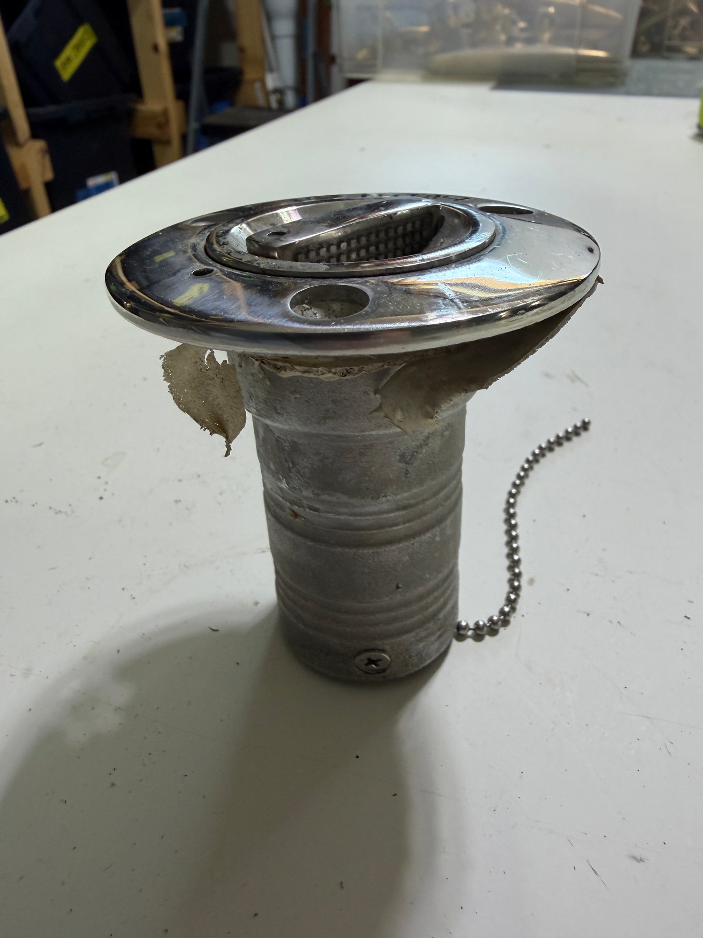 Stainless Steel Diesel Cap / Ply / Deck Fill Plate