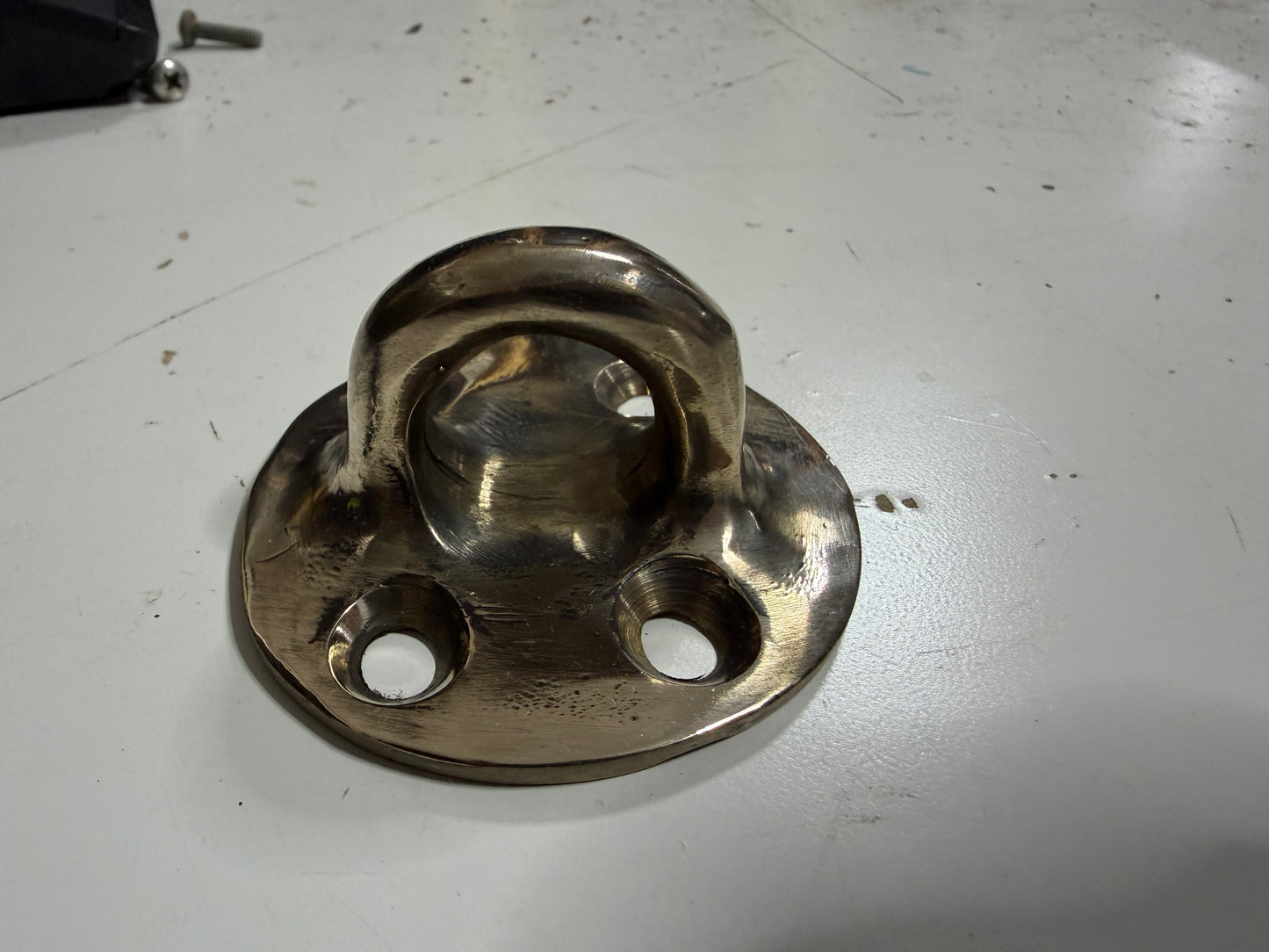 Herreshoff Pattern Flange Pad Eye / Padeye - 2 3/4" Base