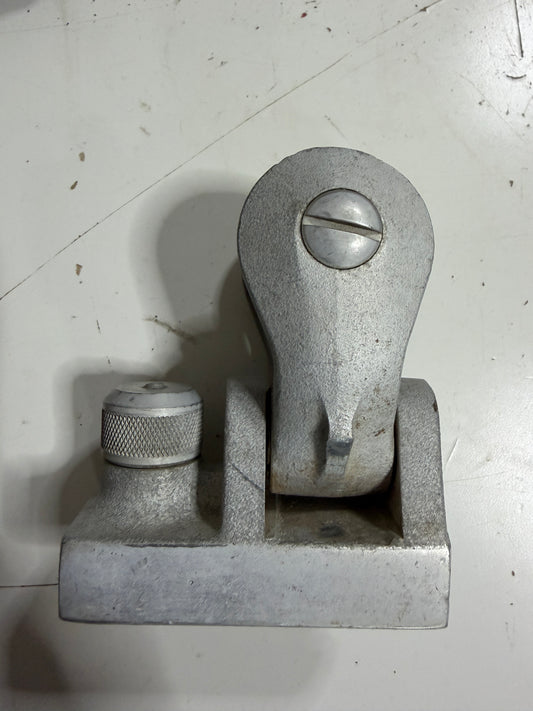 Aluminum 1 1/4" Sheet Block - Sheave Has Wear