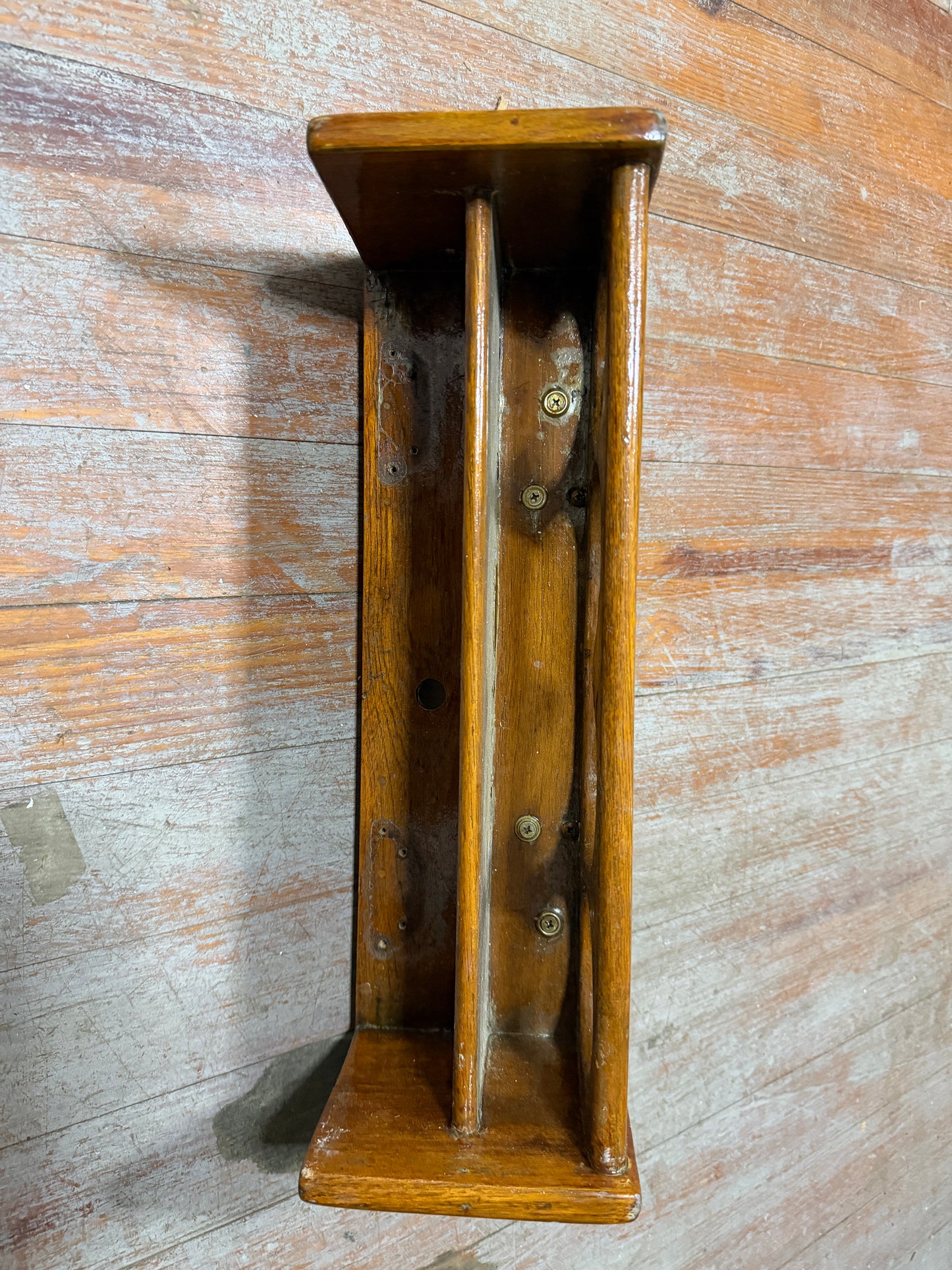 Teak 4 Cup Holder - 9.5" Center to Center