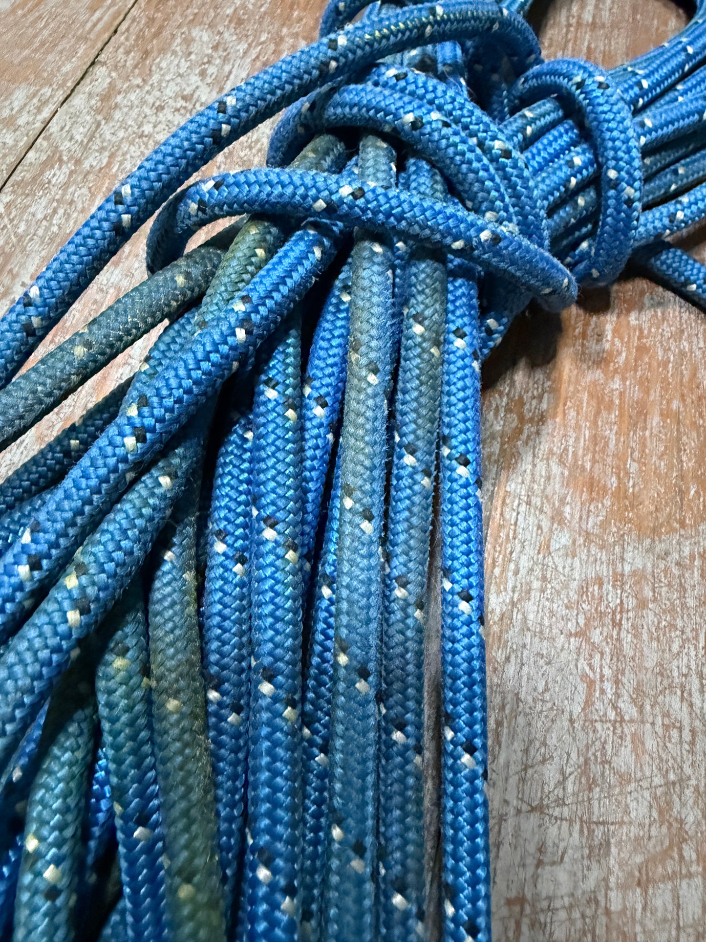66" OF 5/16" Line - Blue/Black/White