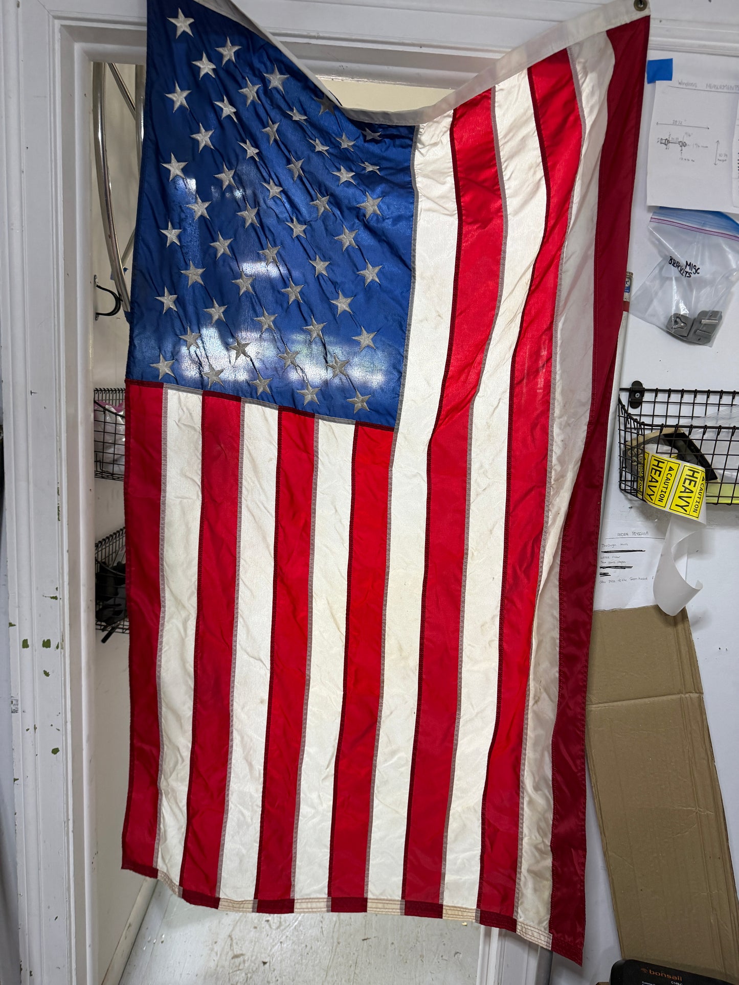 5' Long x 35" Wide American Flag
