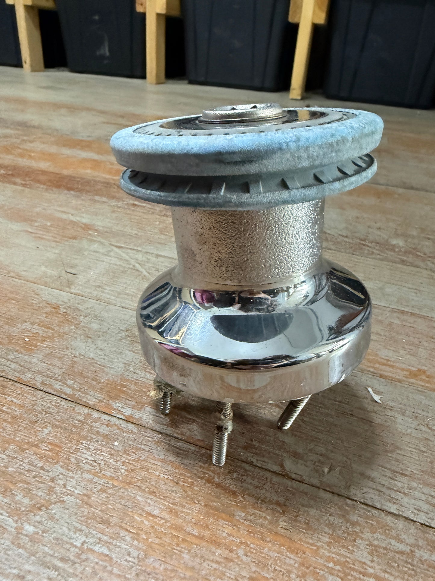 Lewmar 8 Single Speed Winch - All Chromed - Single Speed