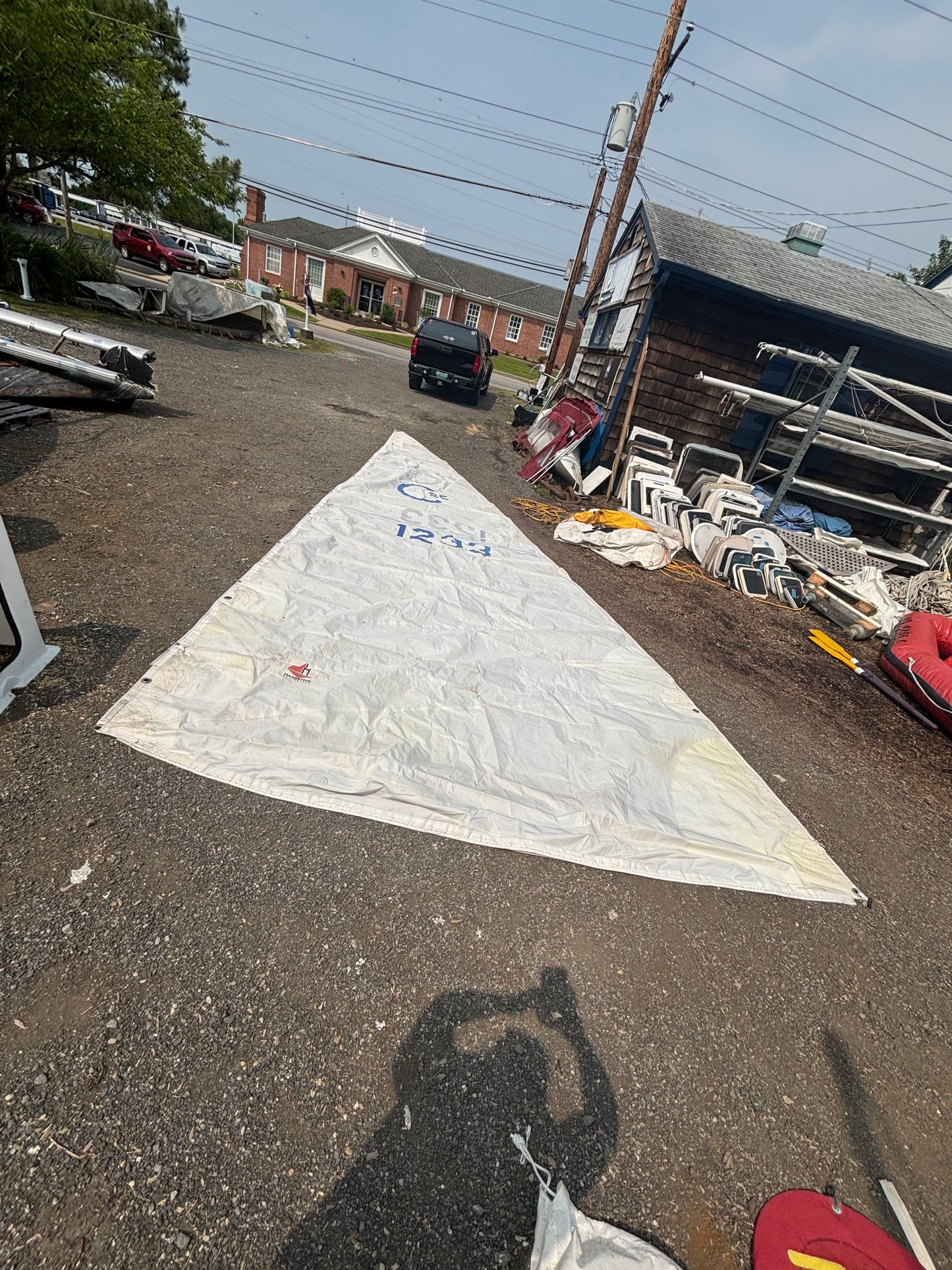 Cal 25 Mainsail - 24’4” Luff x 27’ Leech x 10’6” Foot