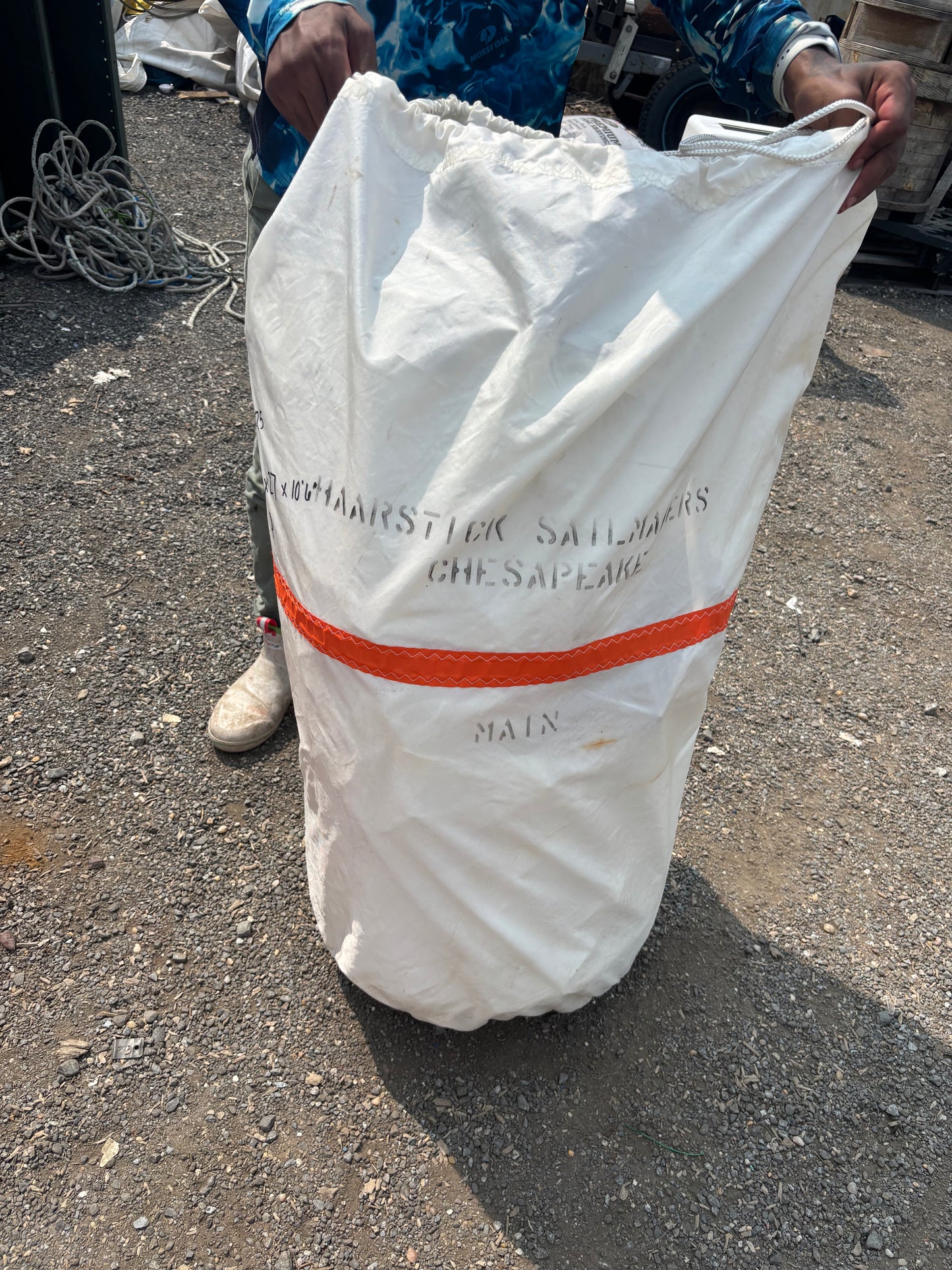 Cal 25 Mainsail - 24’4” Luff x 27’ Leech x 10’6” Foot