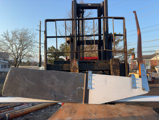 Rudder from J29 and Gudgeons