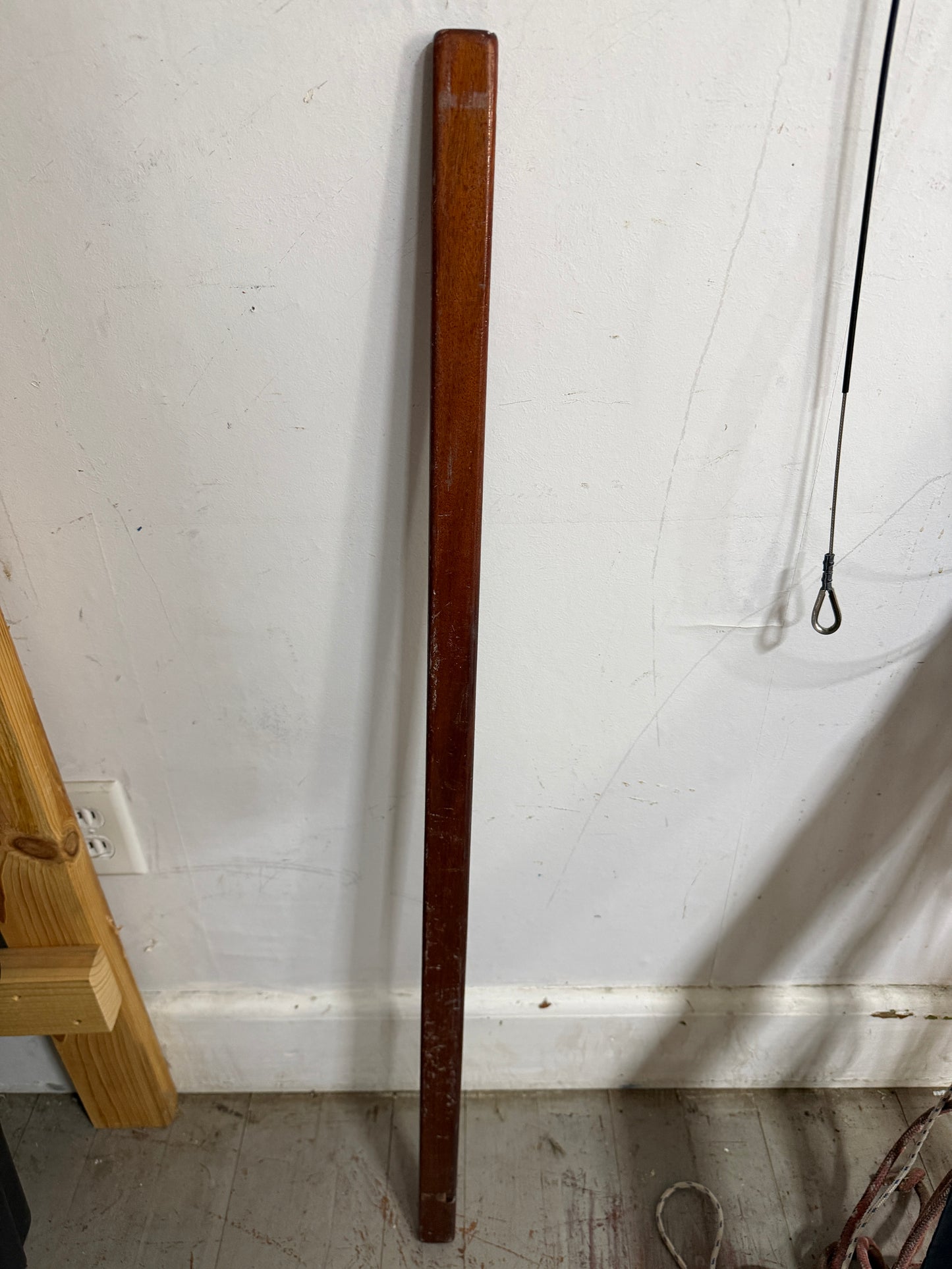 41" Long x 1 1/2" Wide x 7/8" Thick Wood Piece