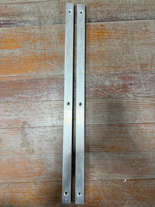PAIR 24" Solid Aluminum Hatch Slide Track