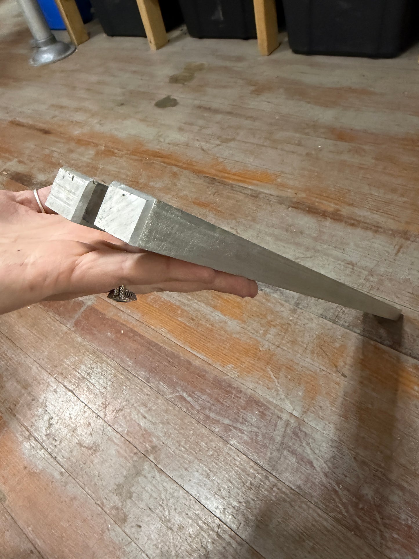 PAIR 24" Solid Aluminum Hatch Slide Track