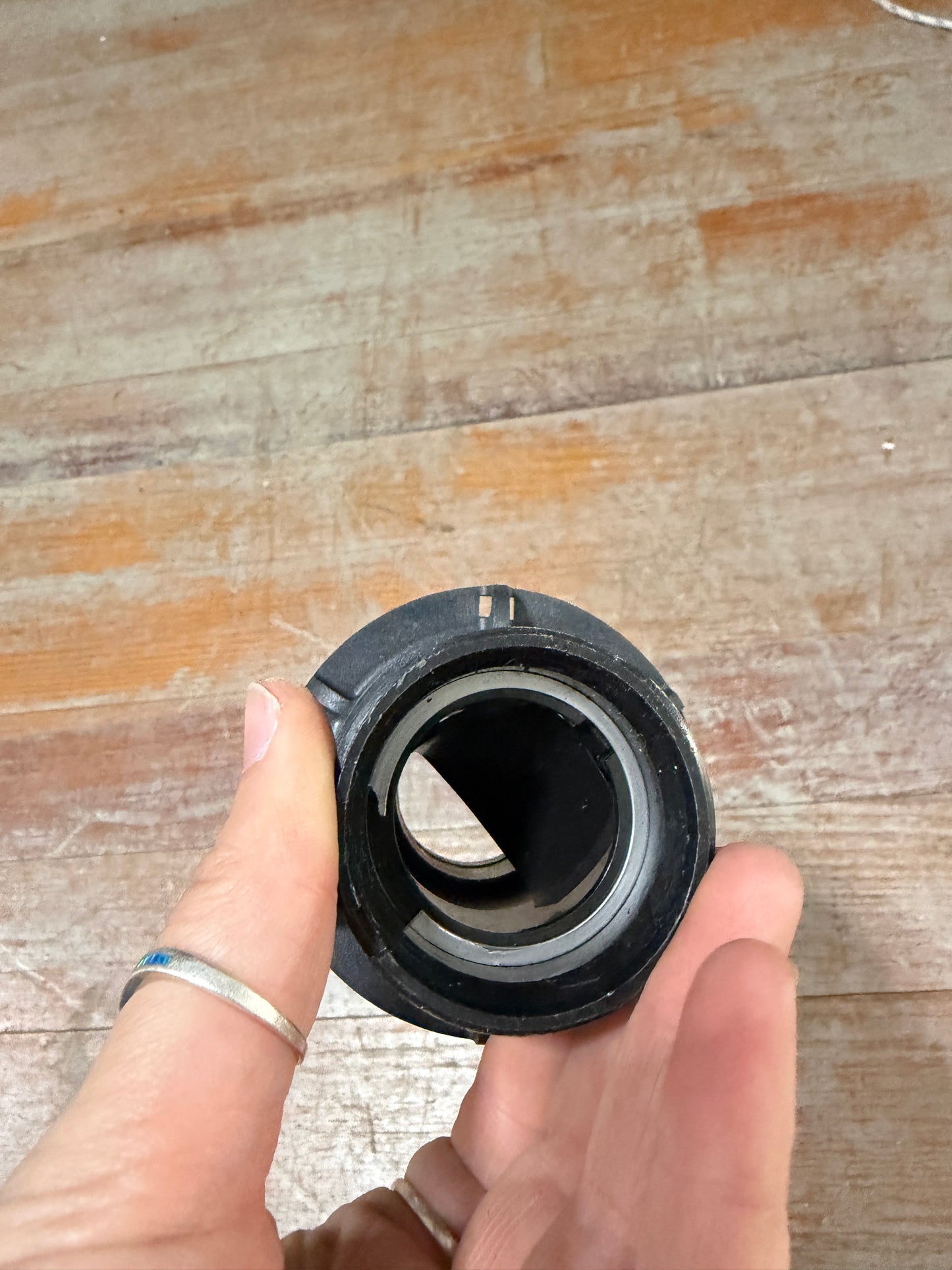 2" Plastic Through Hull With Nut - NEW