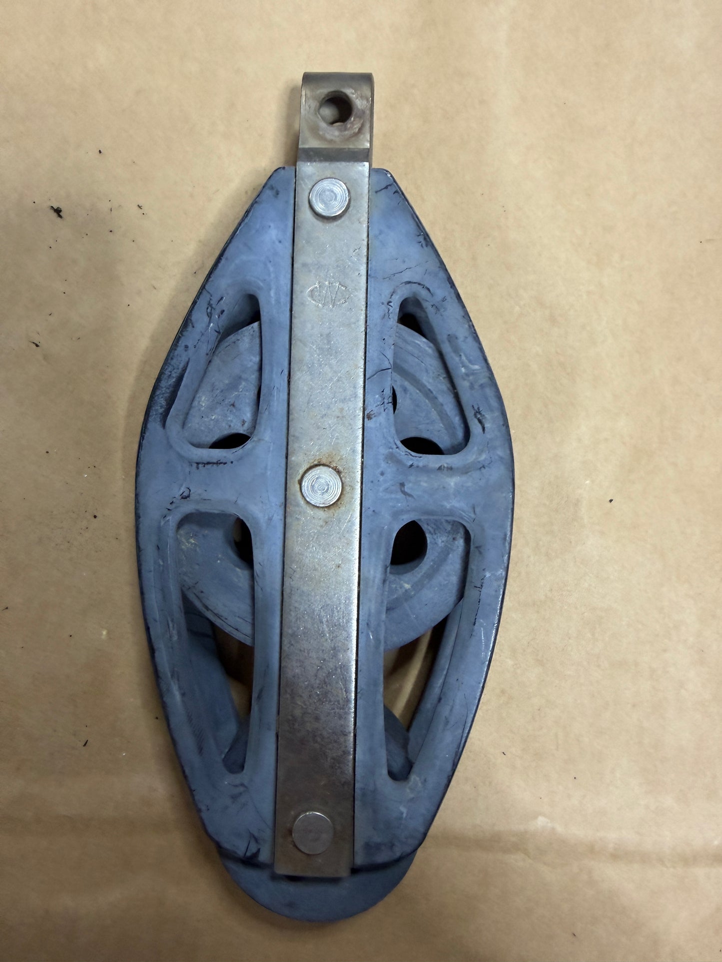 Wilcox Crittenden Fiddle Block - 2 3/4" & 1 5/8" Sheaves - 3/8" Line