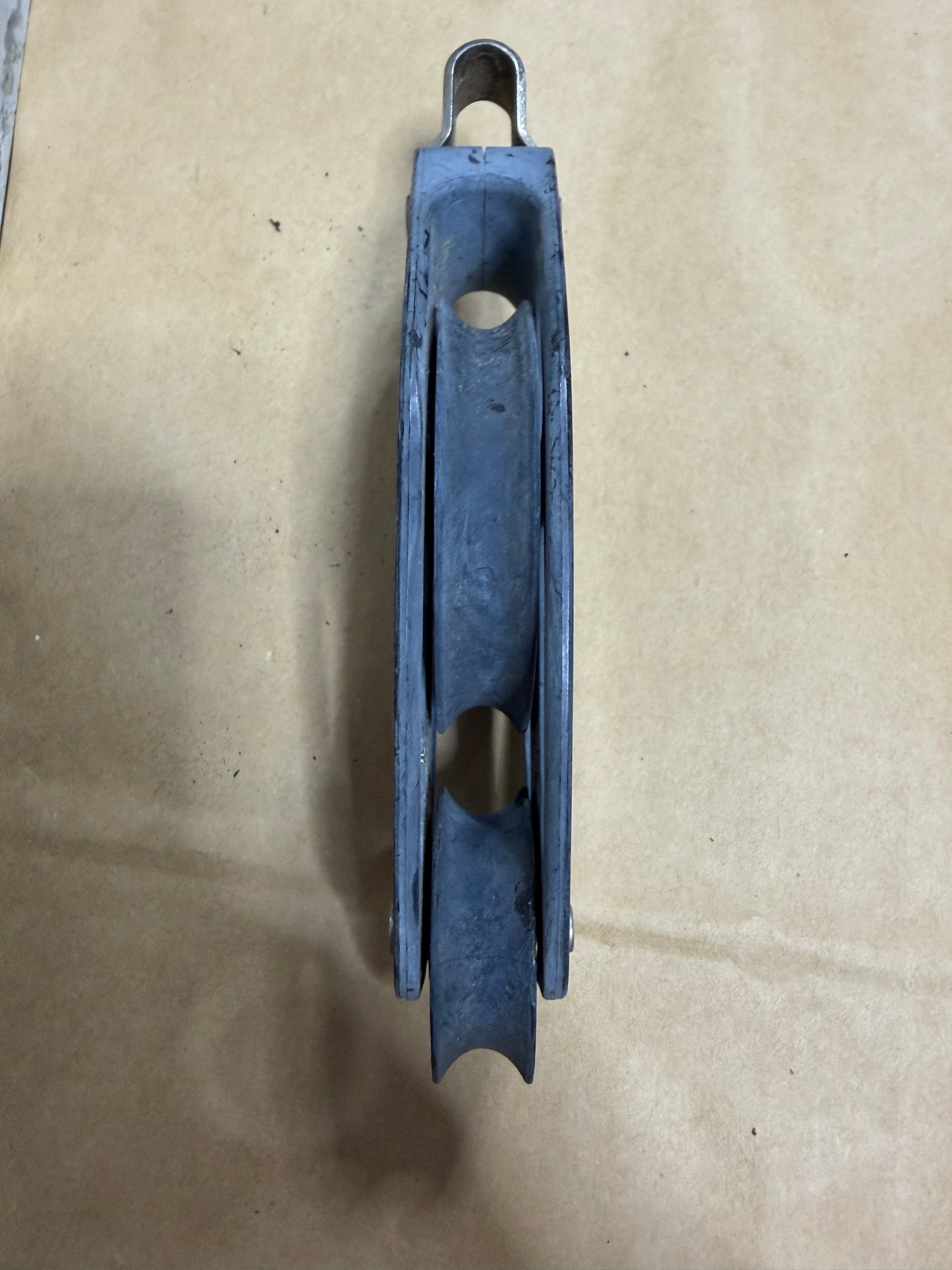 Wilcox Crittenden Fiddle Block - 2 3/4" & 1 5/8" Sheaves - 3/8" Line